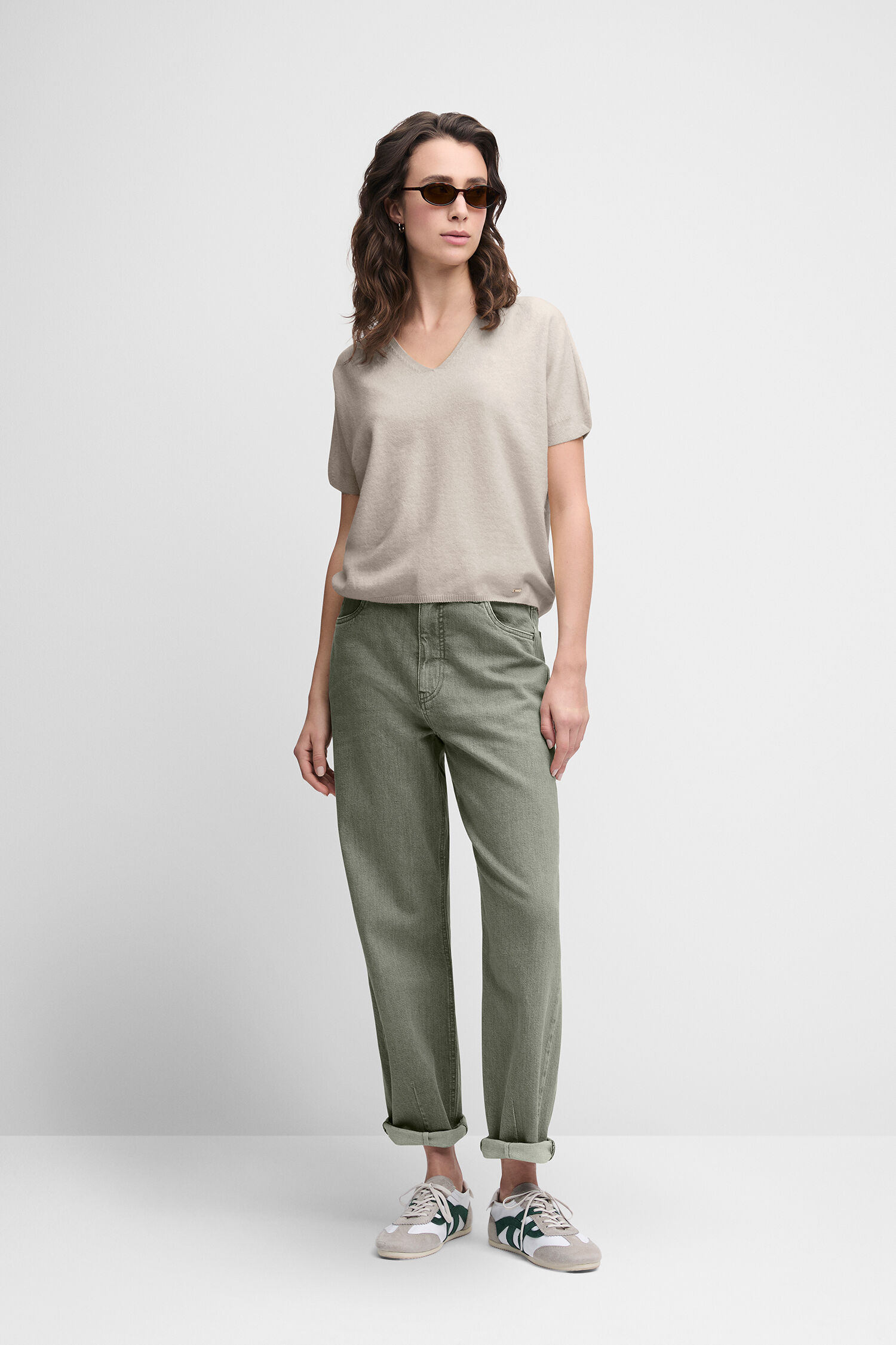 Bekleidung, Hosen, Dekoration für Zuhause, Leinen, Person