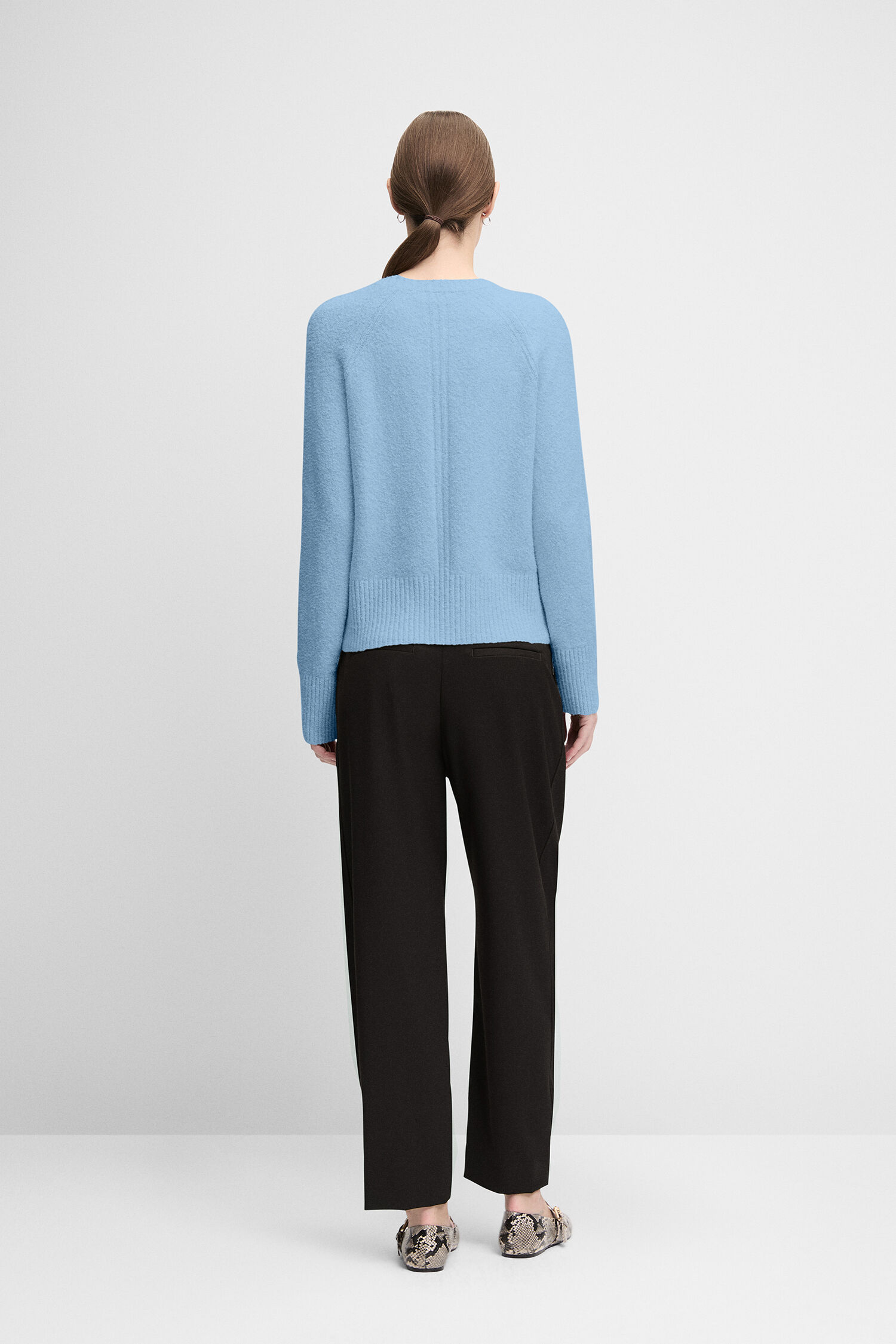 Langarm, Hosen, Strickwaren, Pullover, Person
