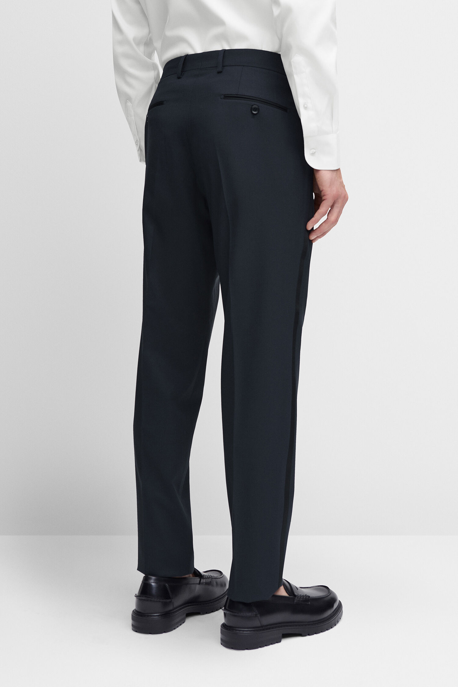 Hose, Anzughose, Navy, Kombination?, Business