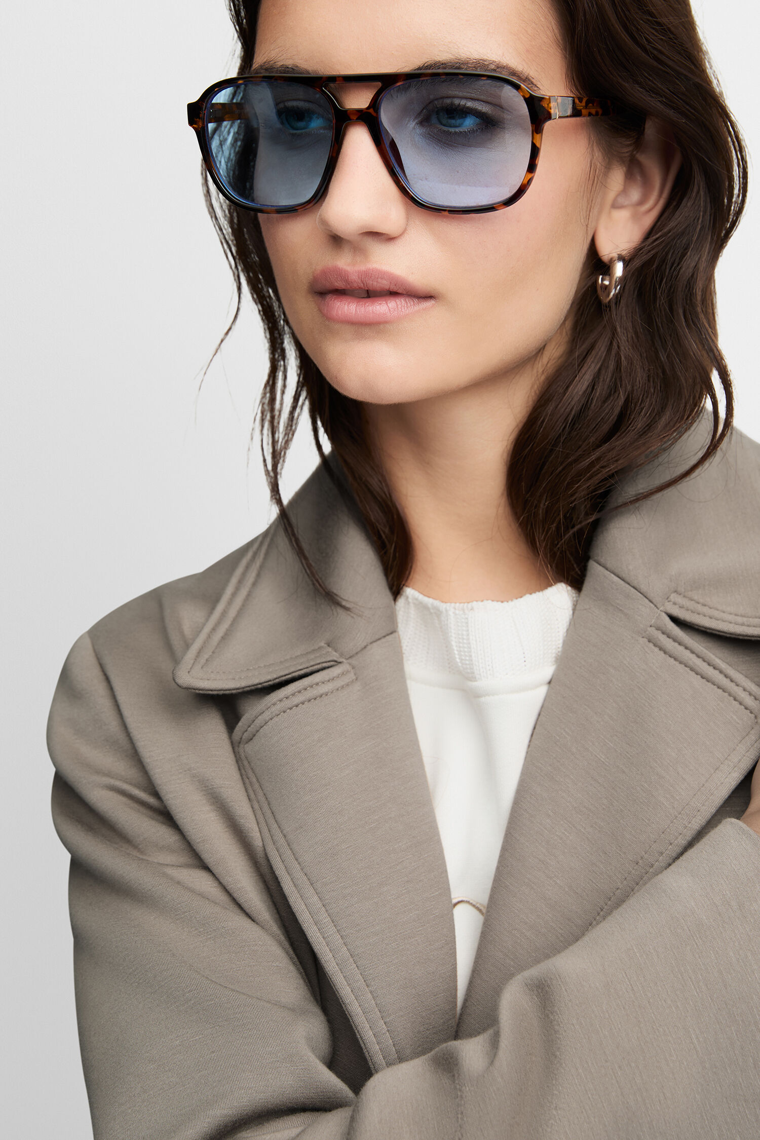 Zubehor, Sonnenbrille, Mantel, Person, Frau