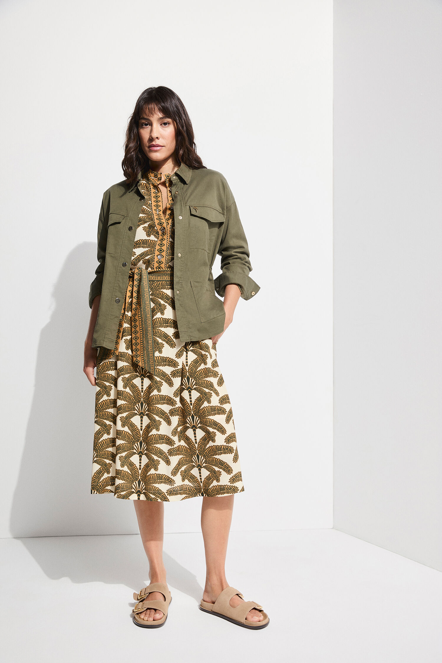 Mantel, Jacke, Langarm, Person, Frau