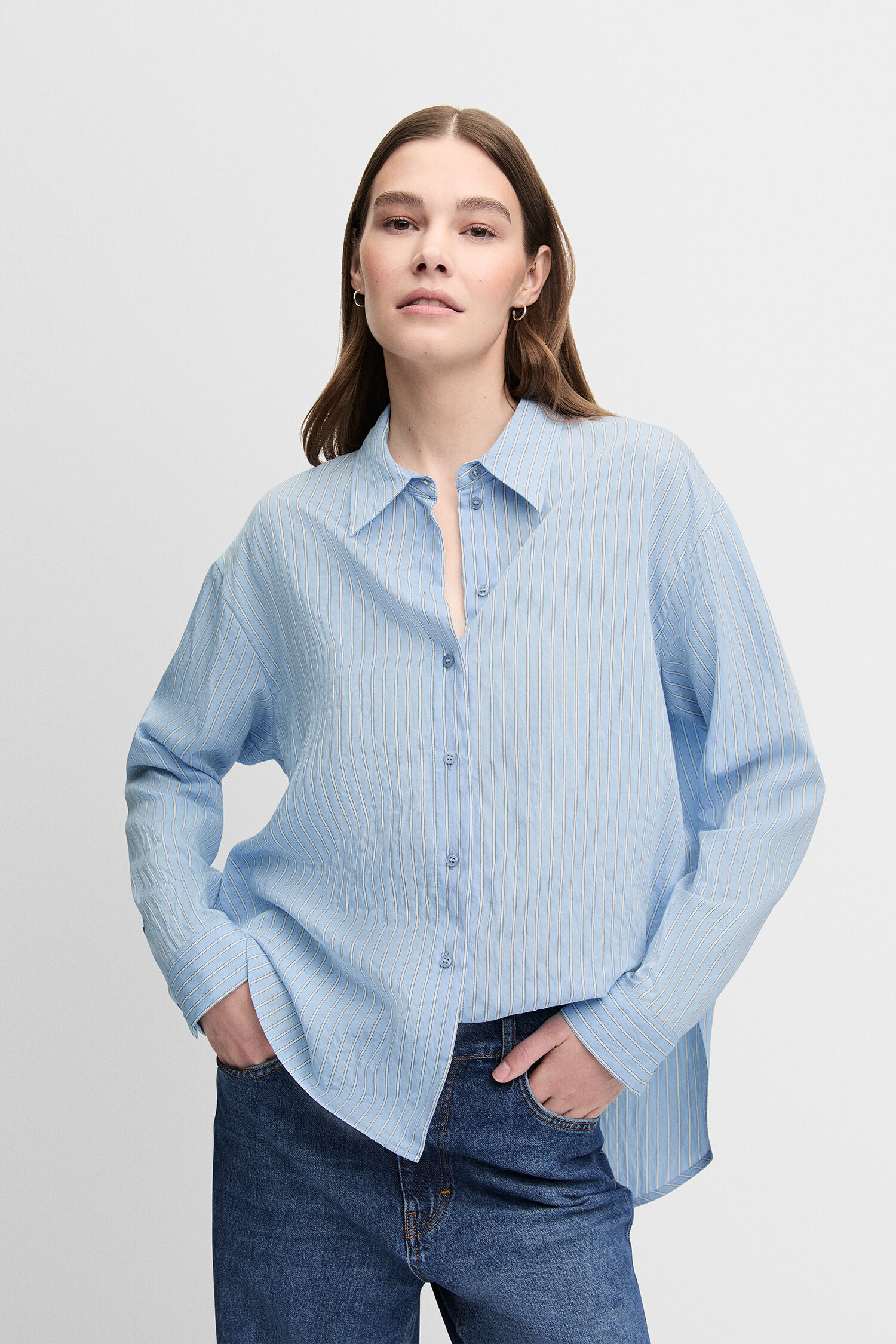 Bekleidung, Hemd, Langarm, Kleid, Hemd, Bluse - Bekleidung, Hemd, Langarm, Kleid, Hemd, Bluse -