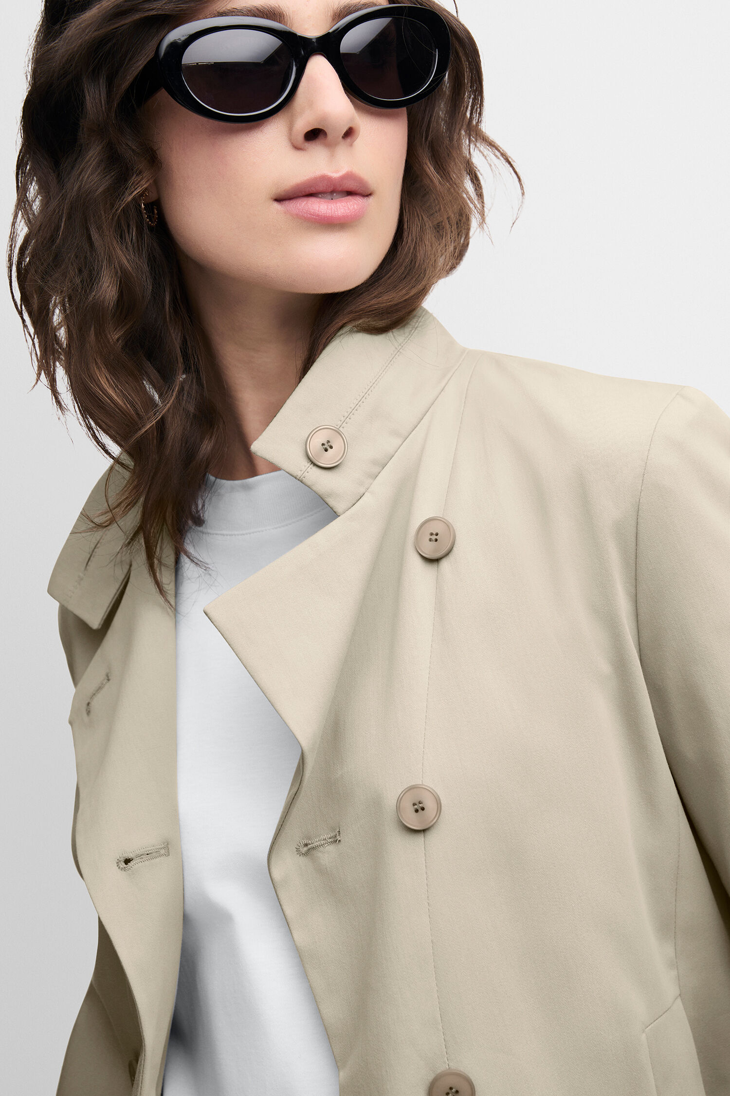 Mantel, Sonnenbrille, Jacke, Blazer