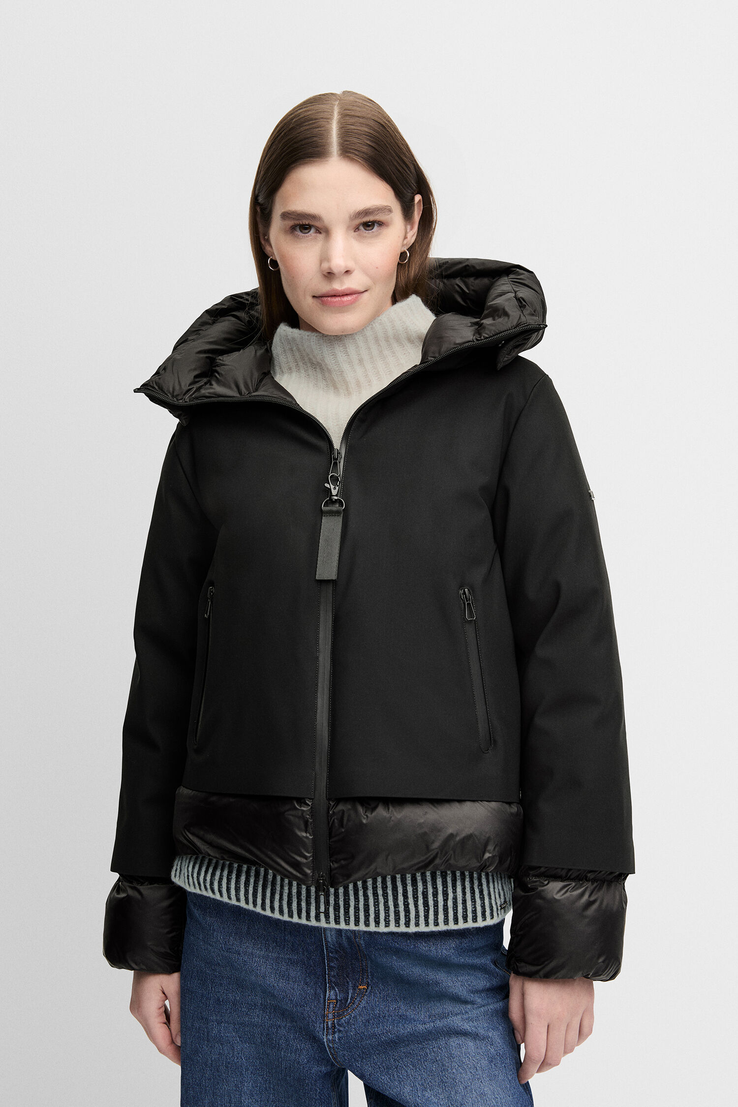 Bekleidung, Mantel, Jacke, Jeanshose, Hosen