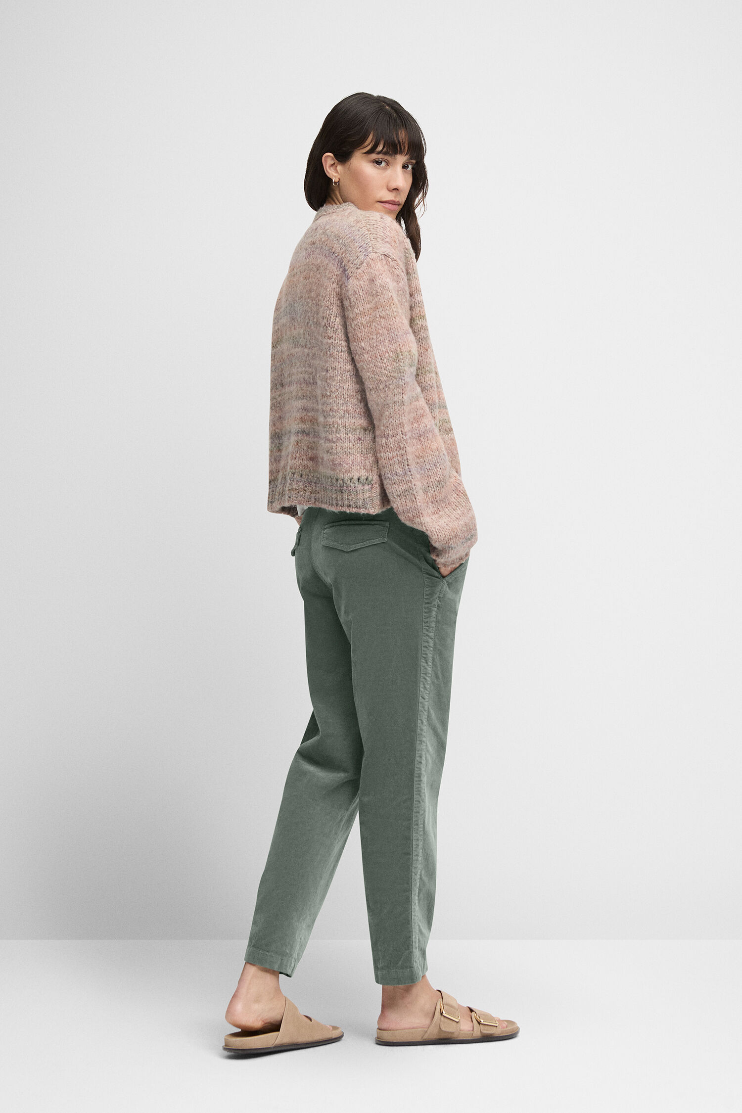 Bekleidung, Hosen, Strickwaren, Pullover, Sandale