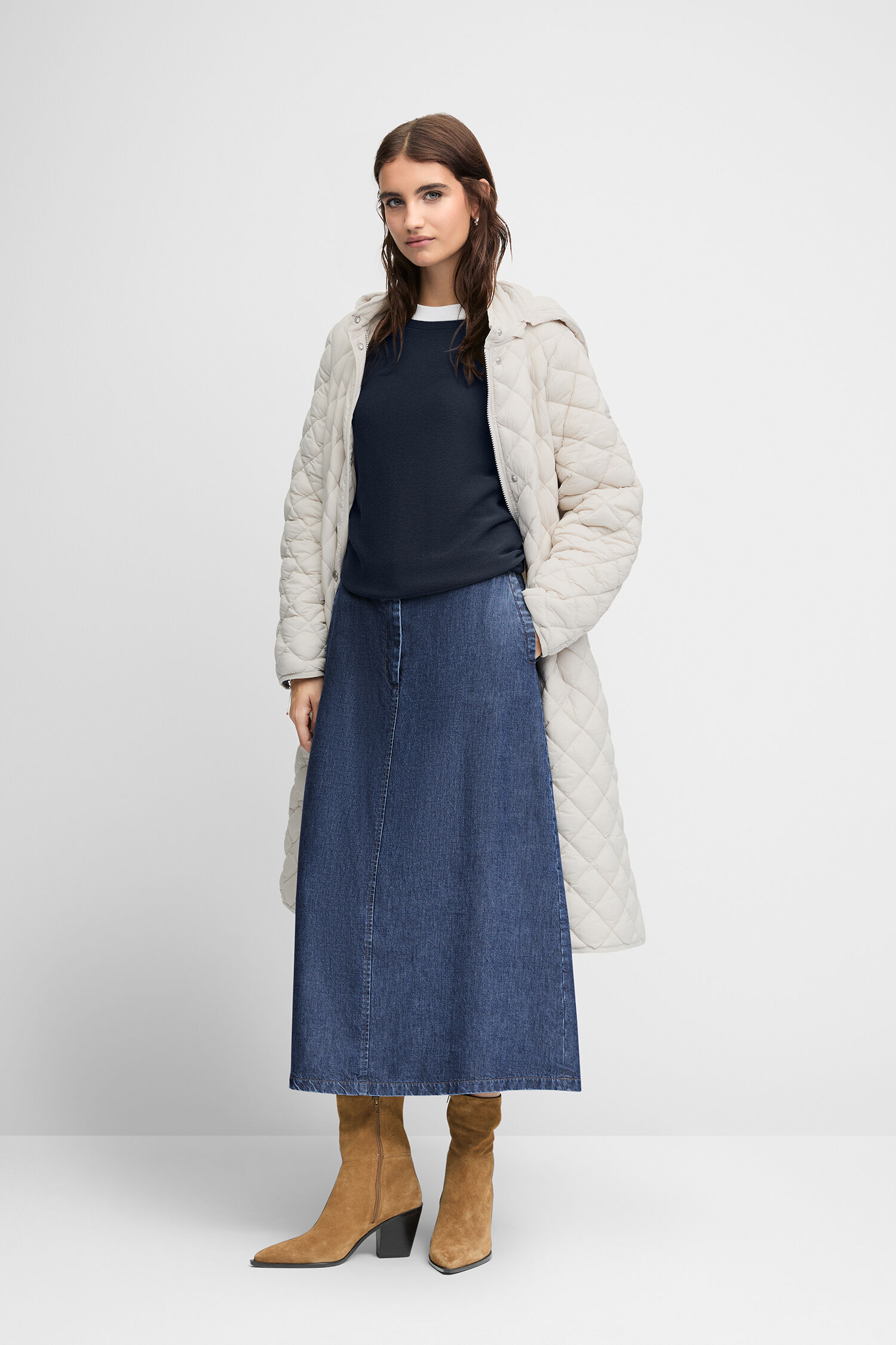 Mantel, Langarm, Person, Frau