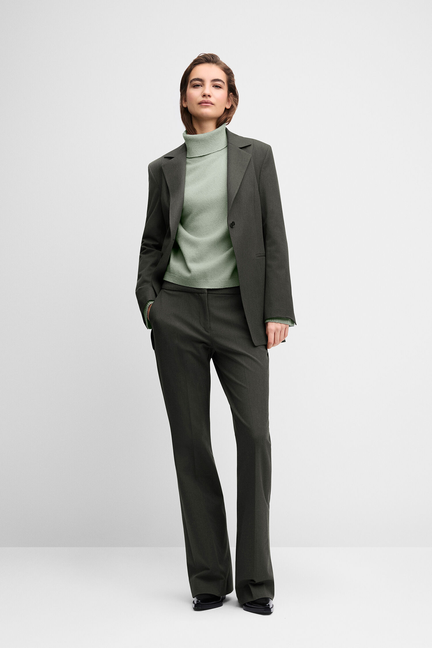 Anzug, Hose, Blazer, Pullover, Kragen