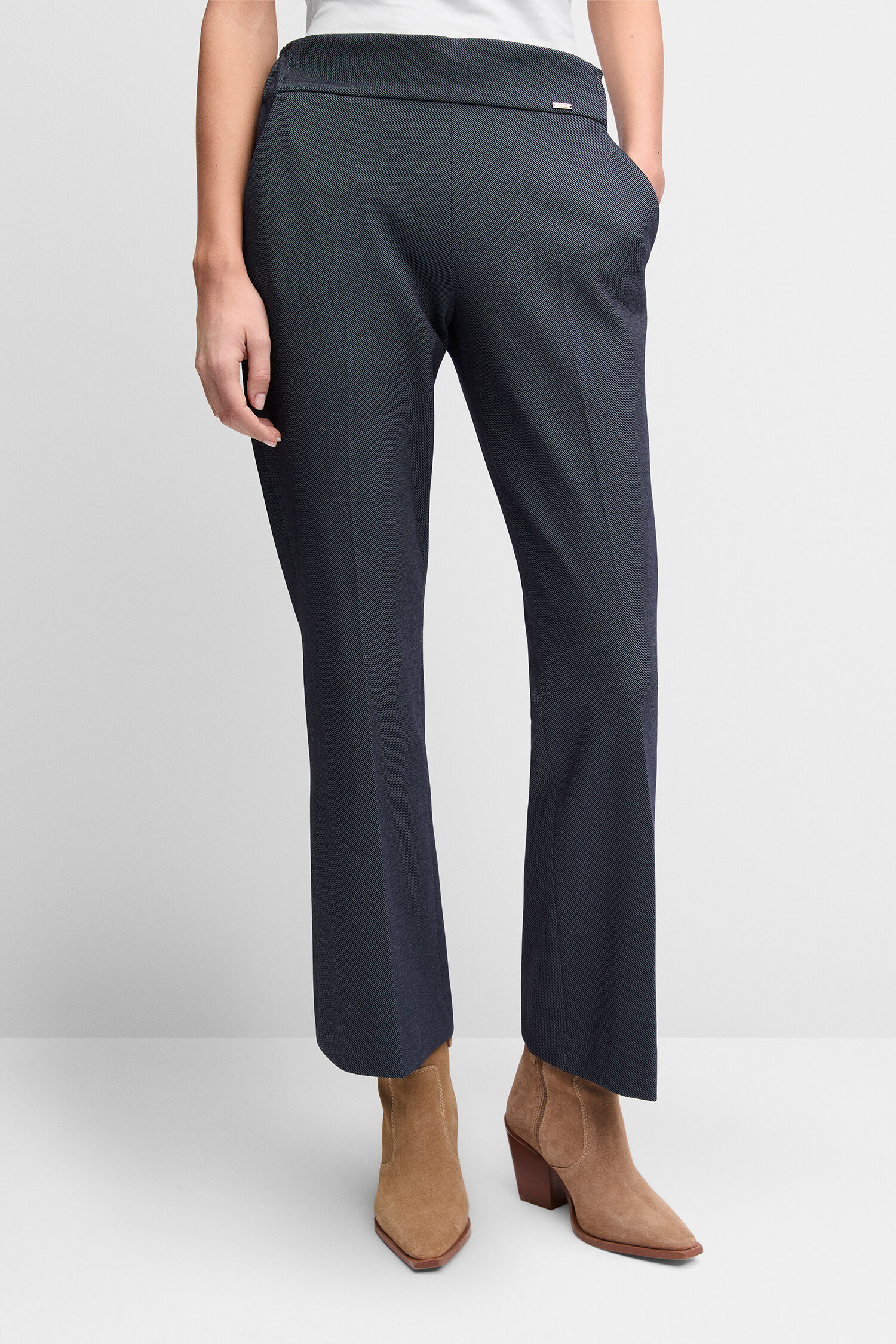 Hose, Blazer, Anzug-Set, Weste, Oberteil-weiß