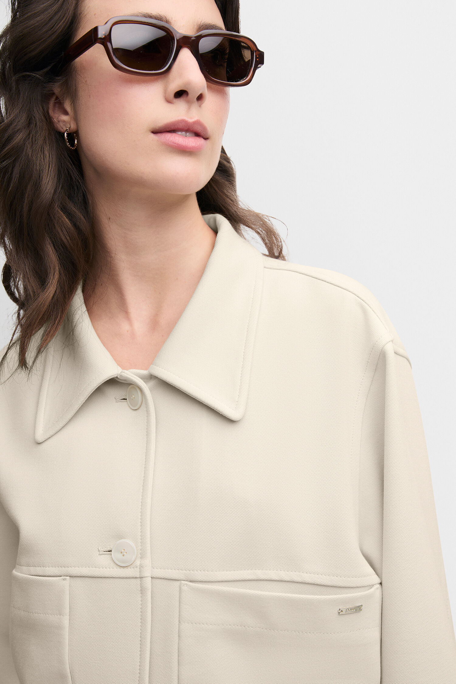 Zubehor, Sonnenbrille, Hemd, Langarm, Mantel