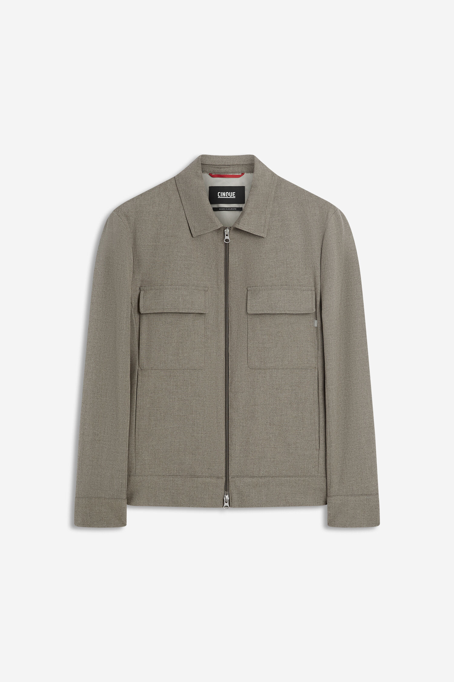 jacke, reissverschluss, reverskragen, pocket, kleidung