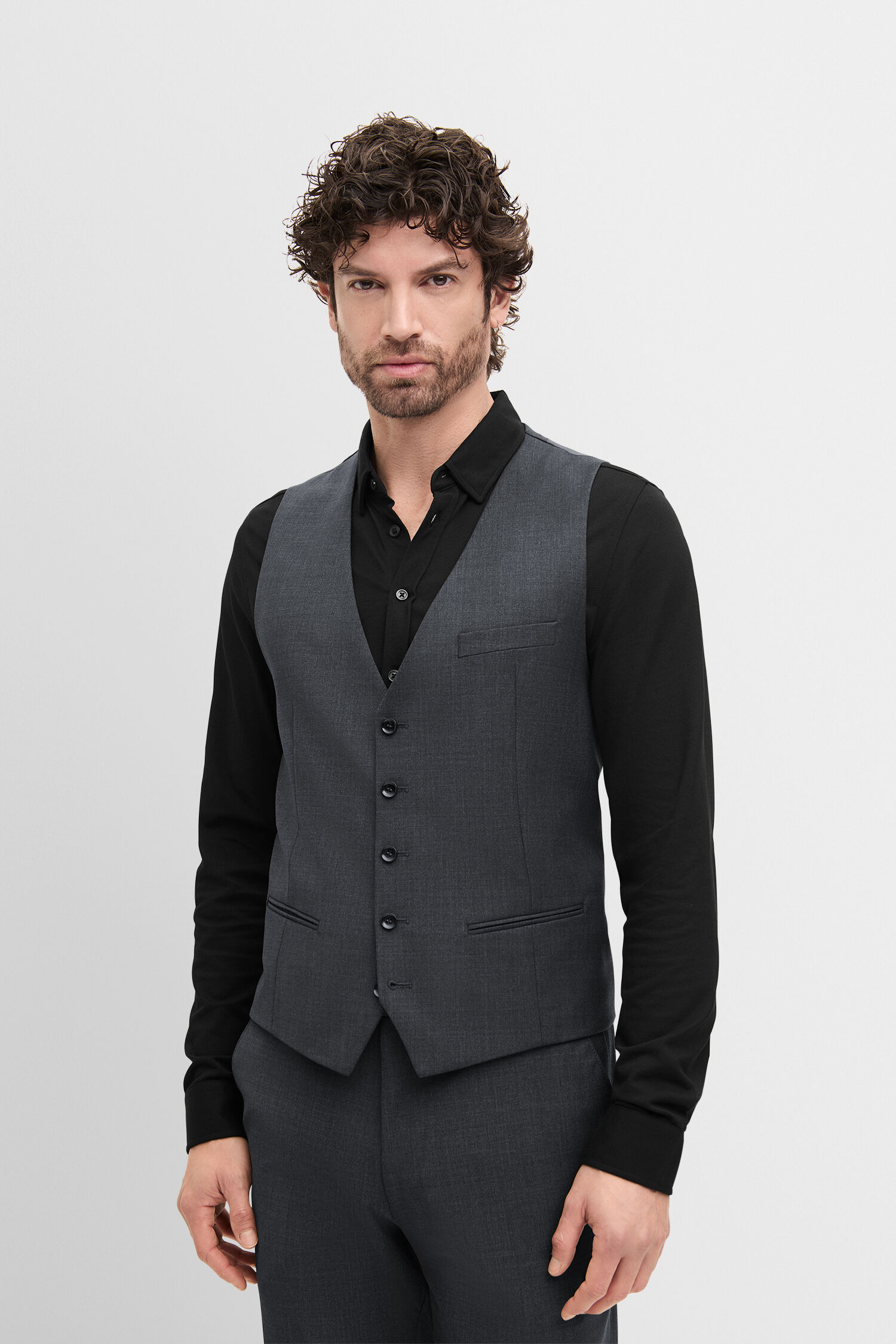 Weste, Formelle Kleidung, Anzug, Smoking, Person - anthrazit Weste, Formelle Kleidung, Anzug, Smoking, Person - anthrazit