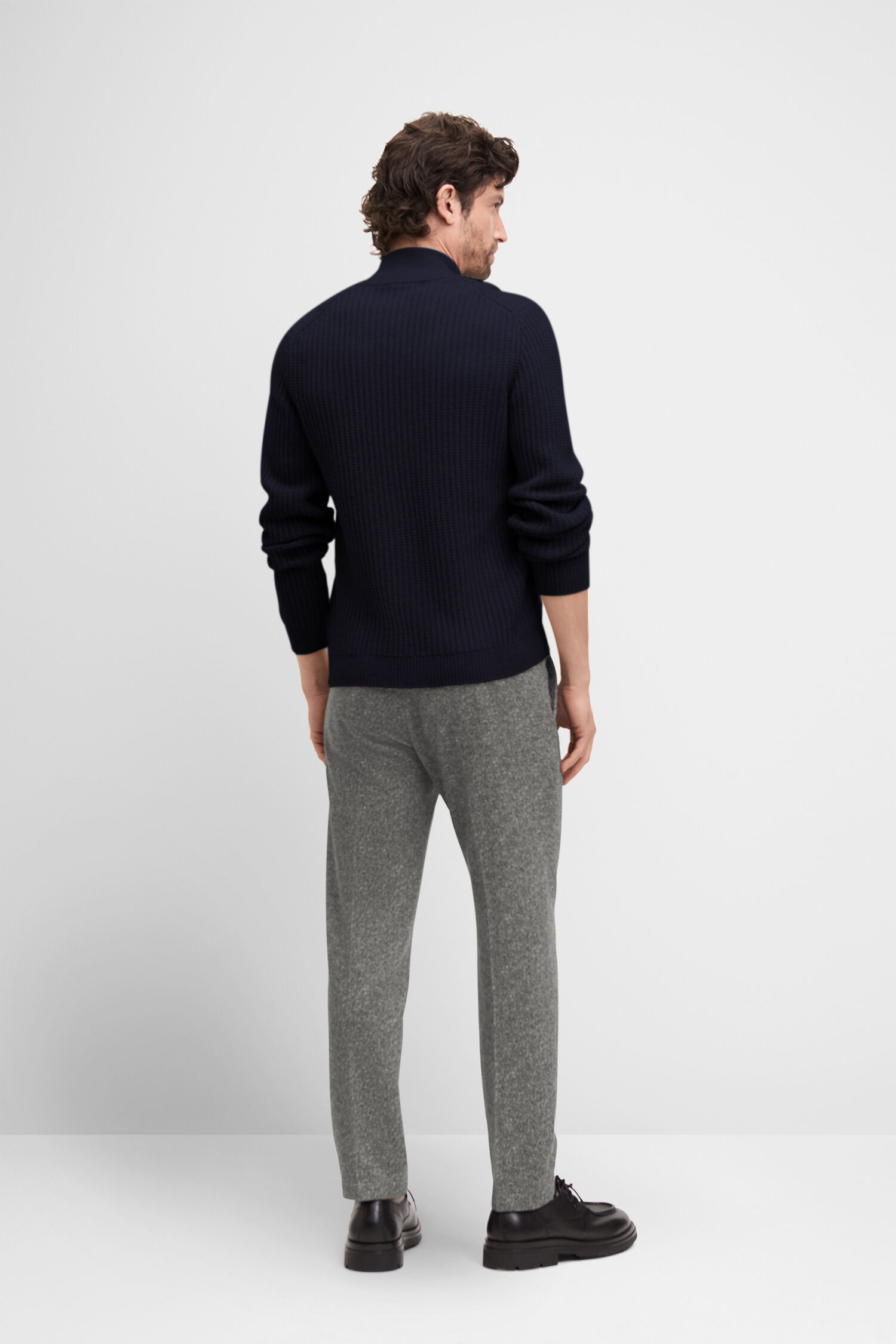 Hosen, Langarm, Pullover, Mann, Person