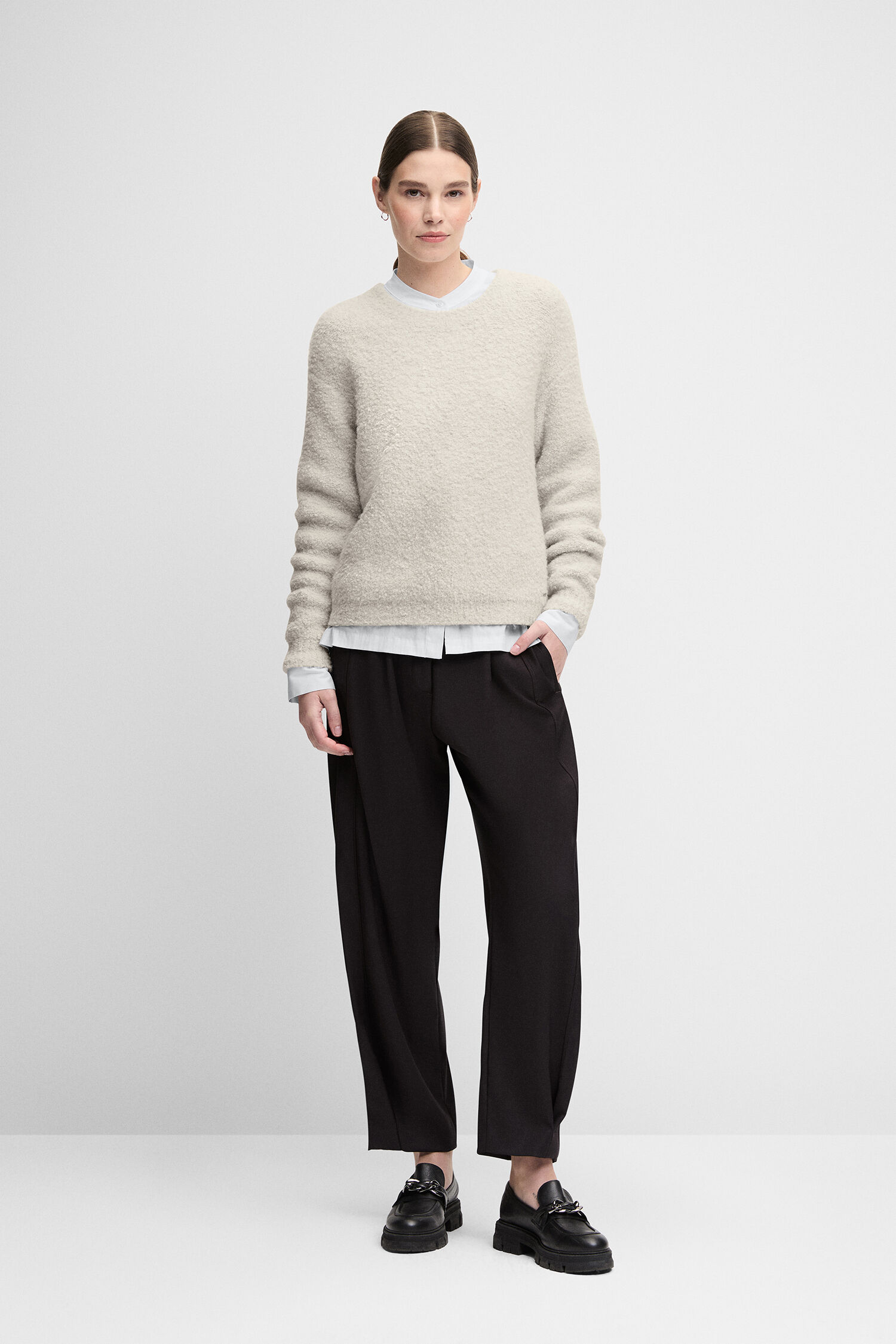 Bekleidung, Strickwaren, Pullover, Langarm, Ärmel