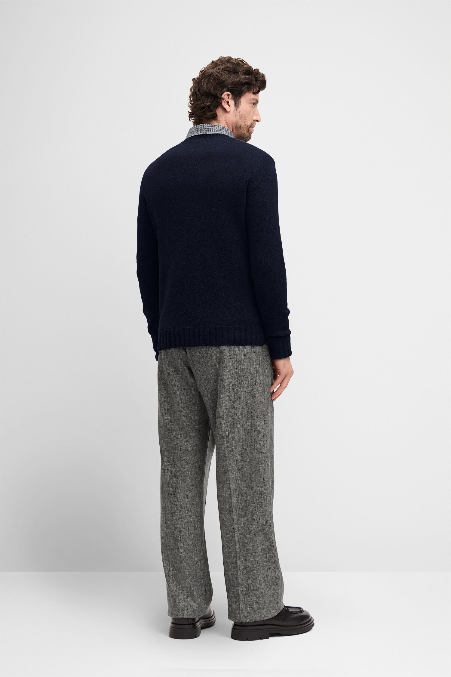 Hosen, Pullover, Mantel, Mann, Person