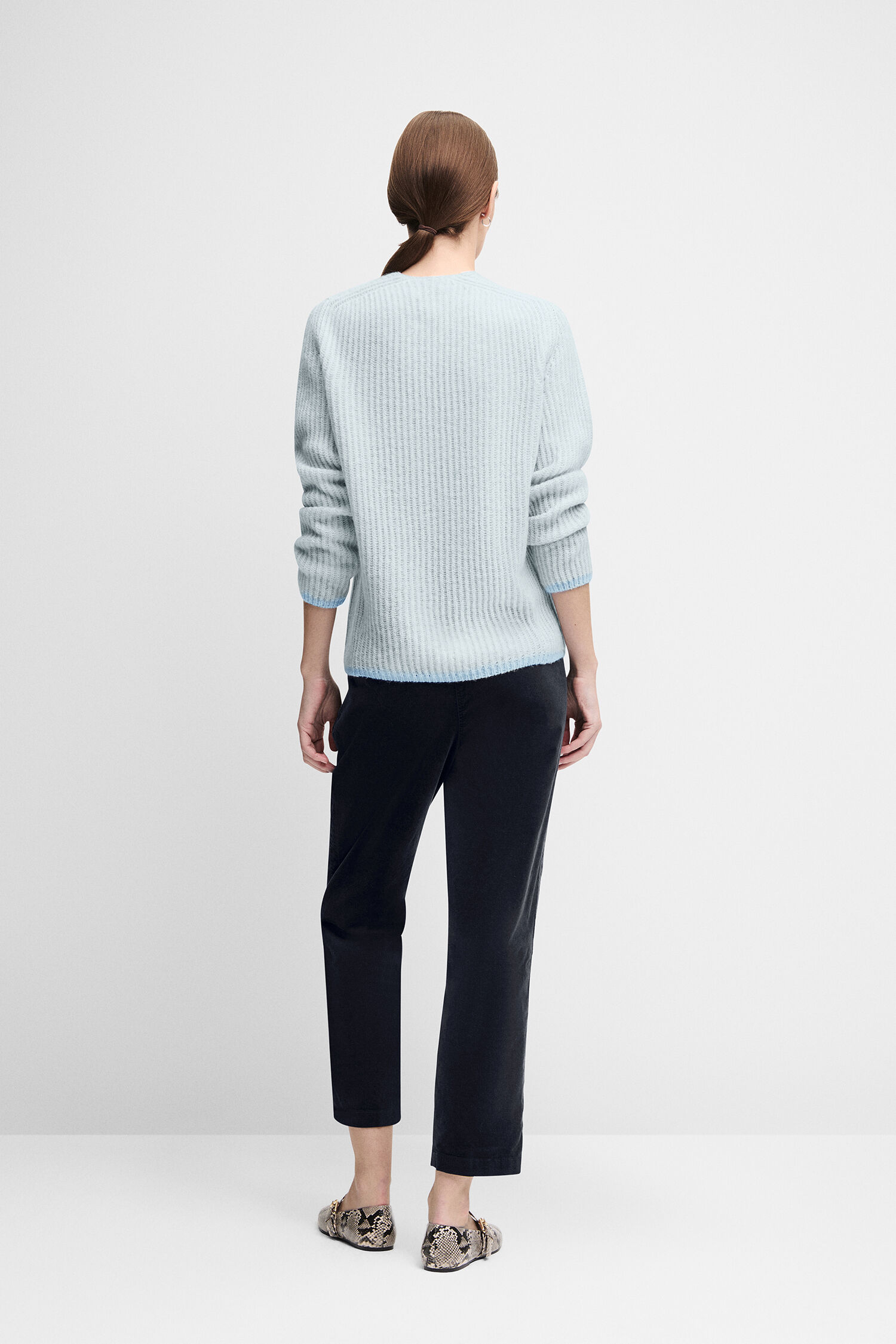 Strickwaren, Pullover, Langarm, Hosen, Person