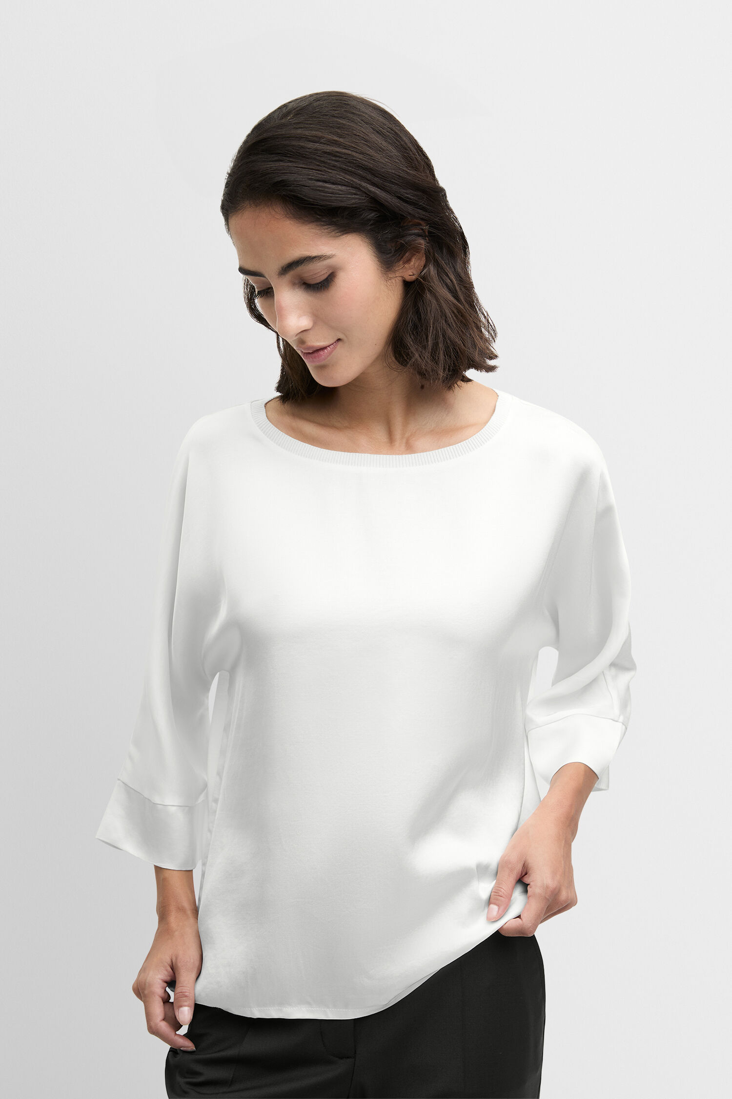 Bluse, Langarm, Erwachsener, Person, Frau