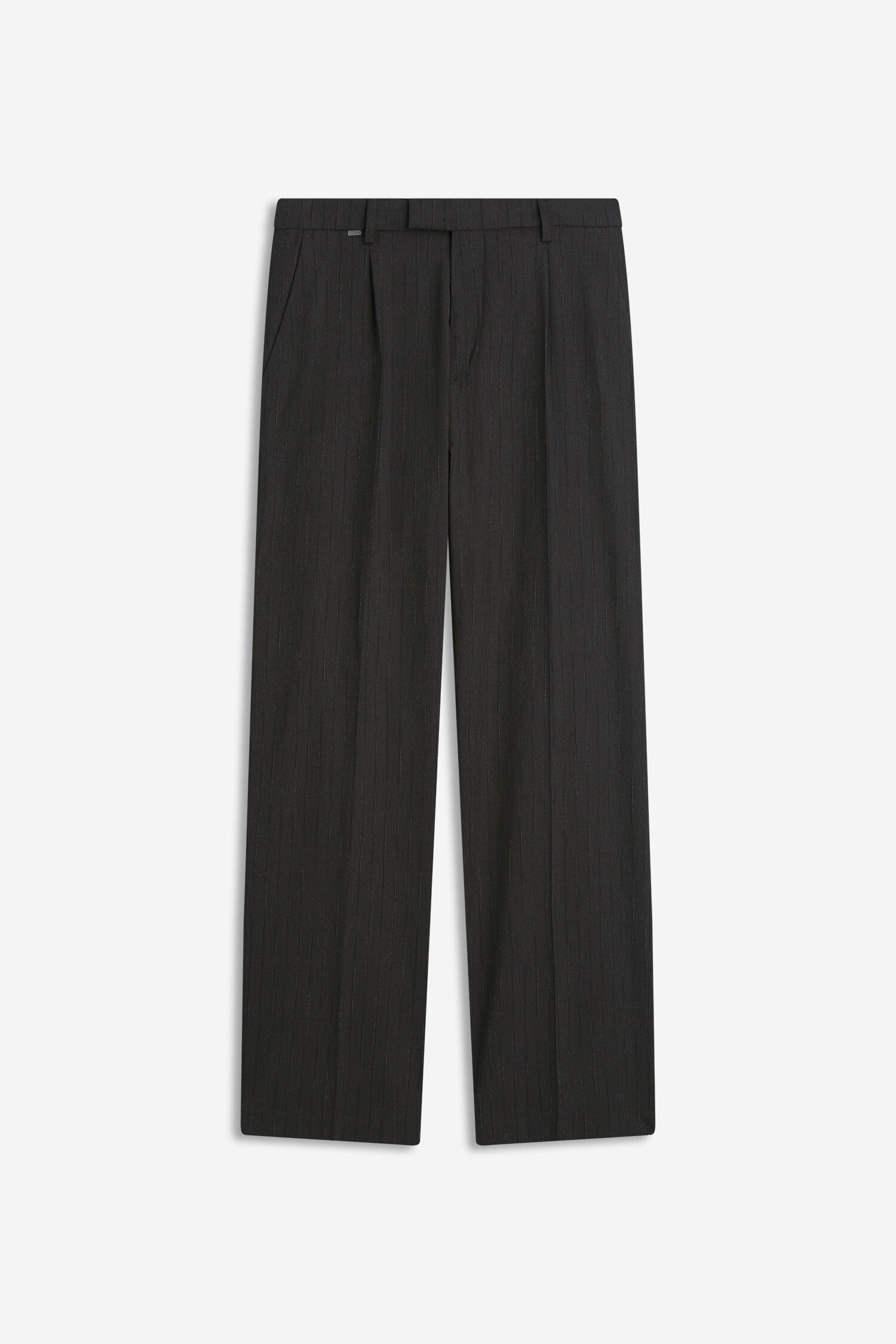 Hose, Schwarze Hose, Klassische Hose, Streifen?, Streifenmuster