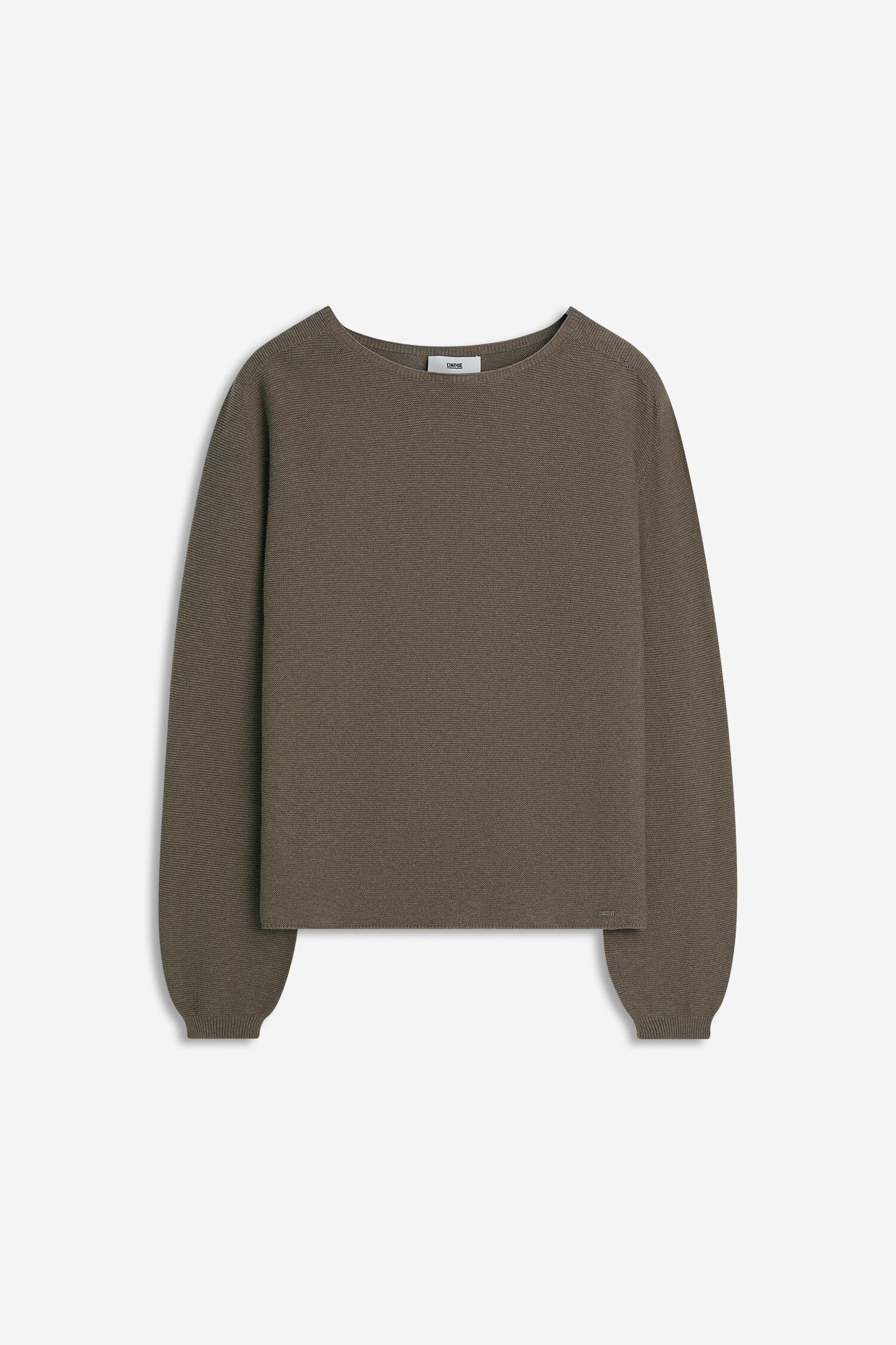 Pullover, Langarm, Knitwear, braun, braun