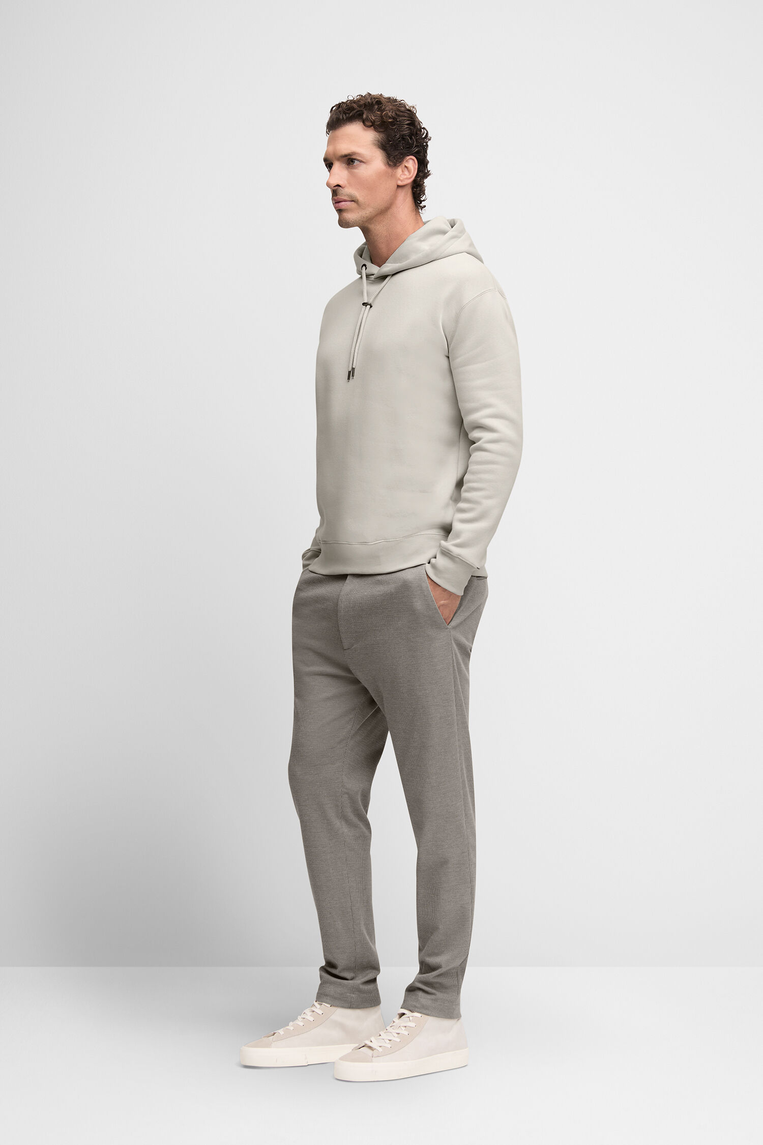 Langarm, Pullover, Sweatshirt, Mann, Person