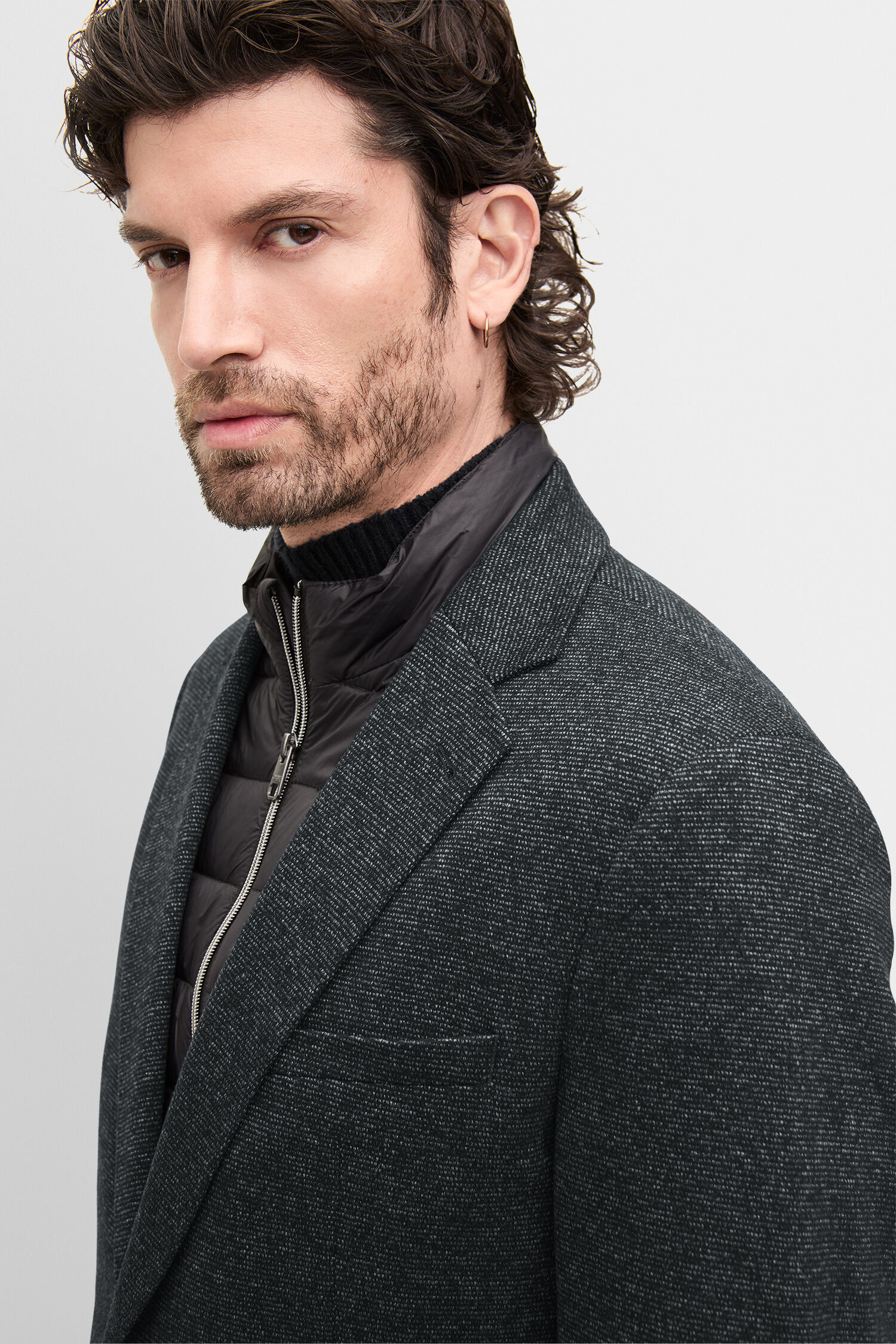 Mantel, Jacke, Erwachsener, Mann, Person