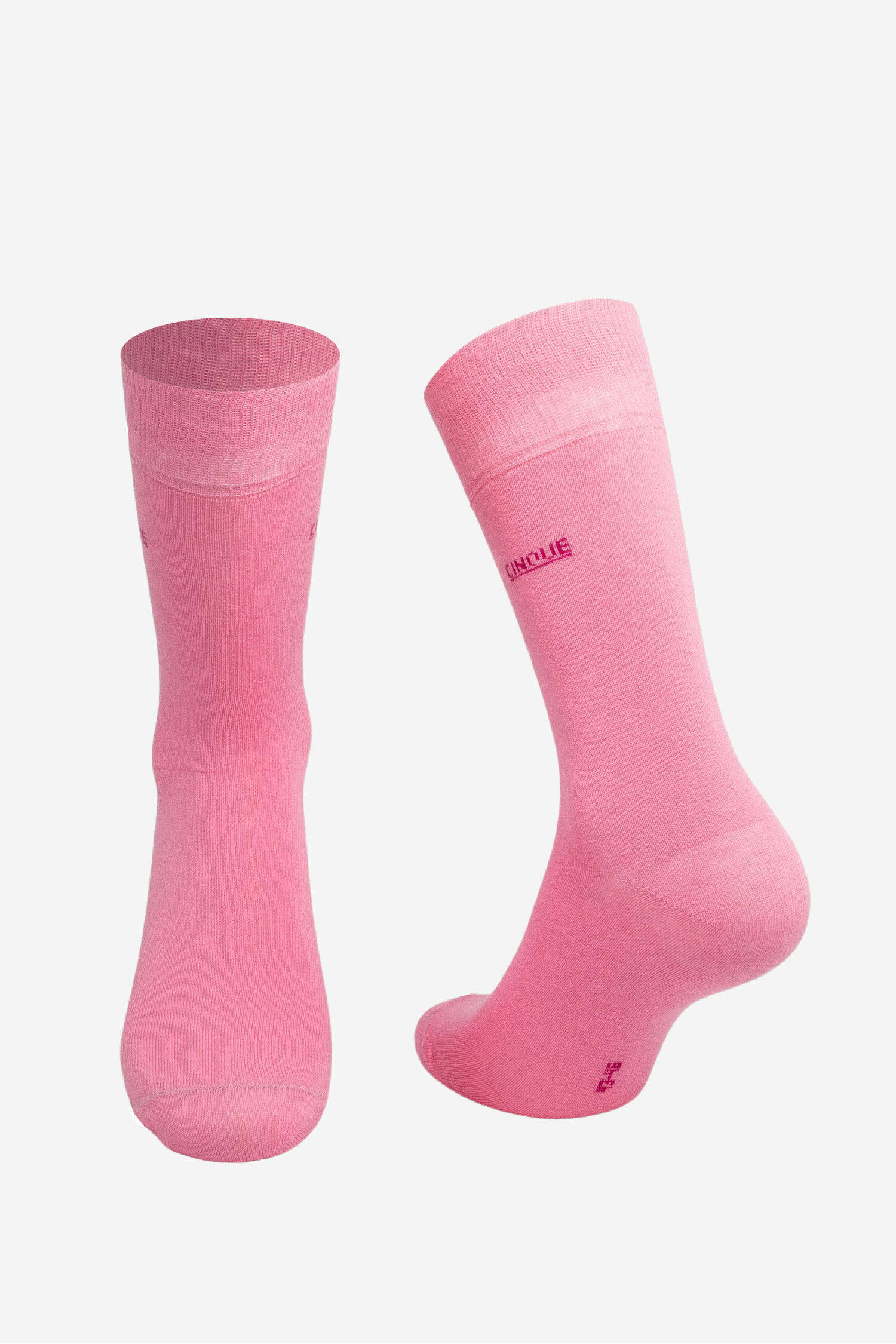 CINQUE_SOCKEN Business-Socken CISORRENTO Pink CI-C20-2027-099-39-42 02