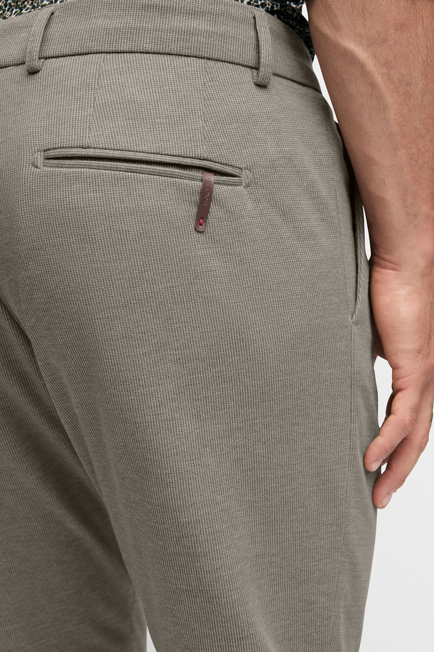 Bekleidung, Hosen, Mantel, Khaki