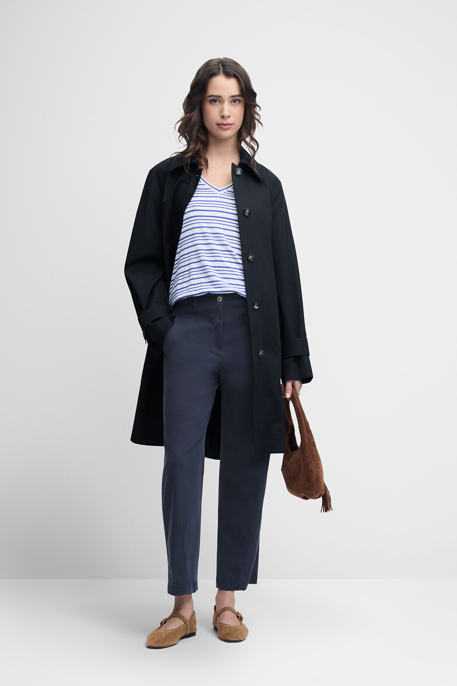 Mantel, Blazer, Jacke, Hosen - dunkelblau