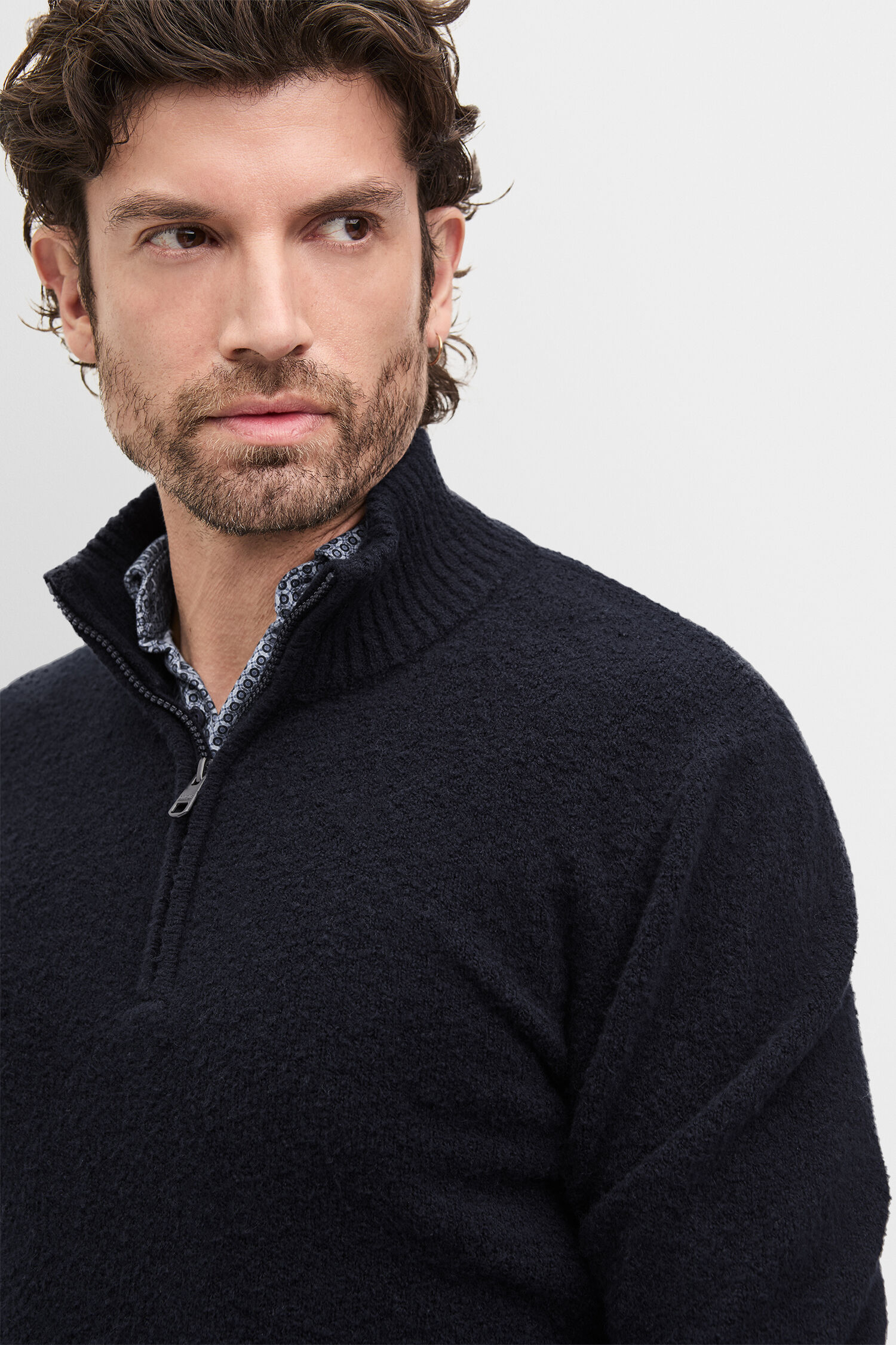 Vlies, Pullover, Sweatshirt, Mann, Person