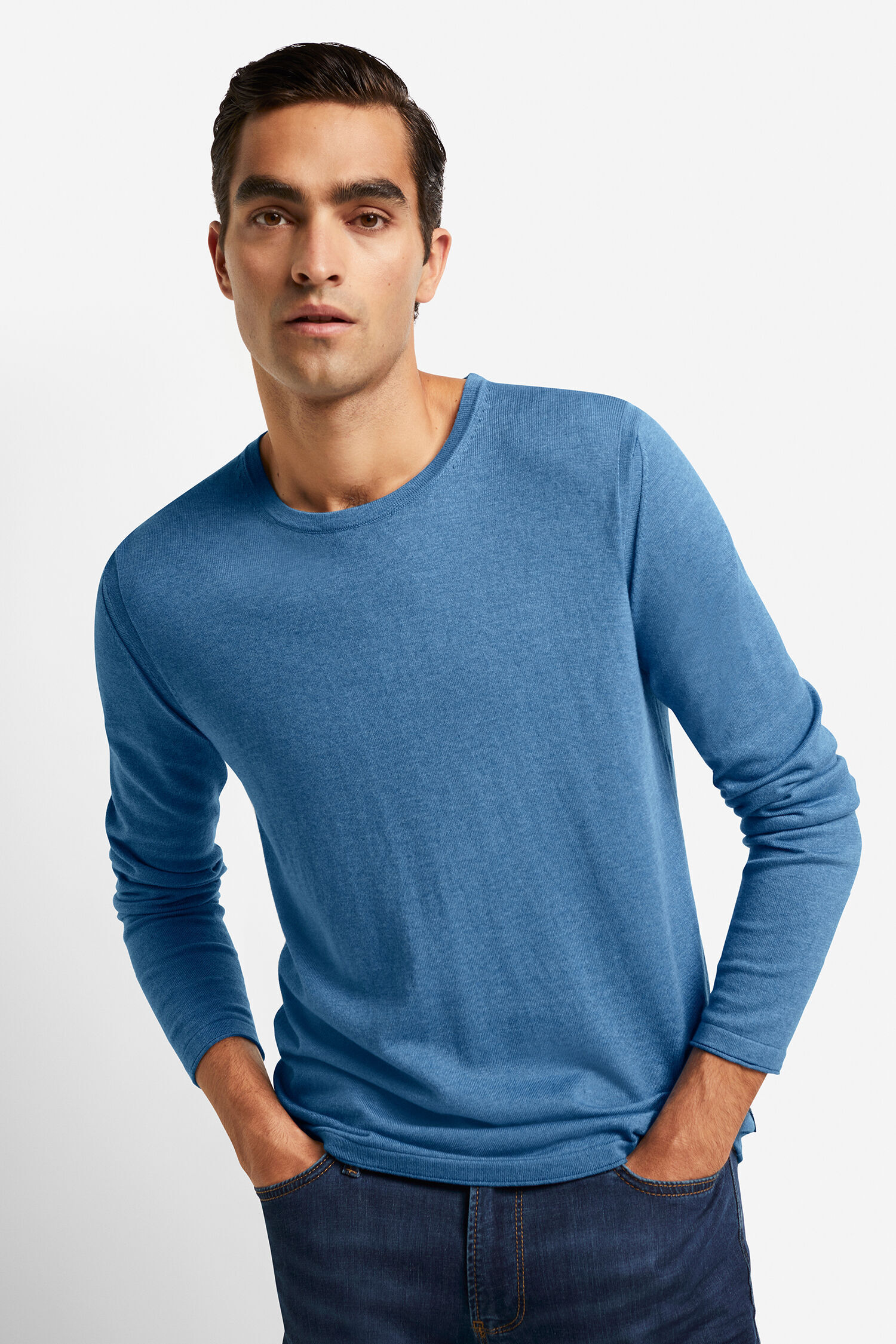 CINQUE Pullover CIWALLIE CI-6001-4522-64-241-S 20 - blau