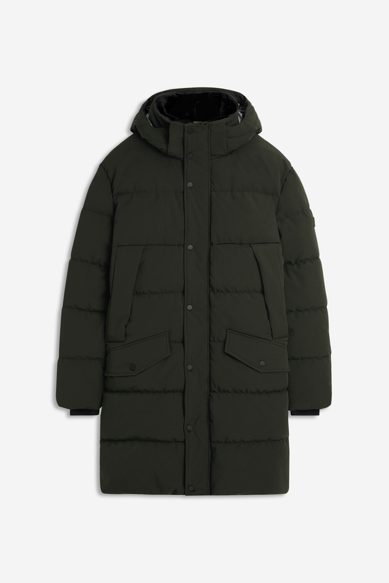 Daunenjacke, Winterjacke, Pufferjacke, Daunenmantel, Olivegrün