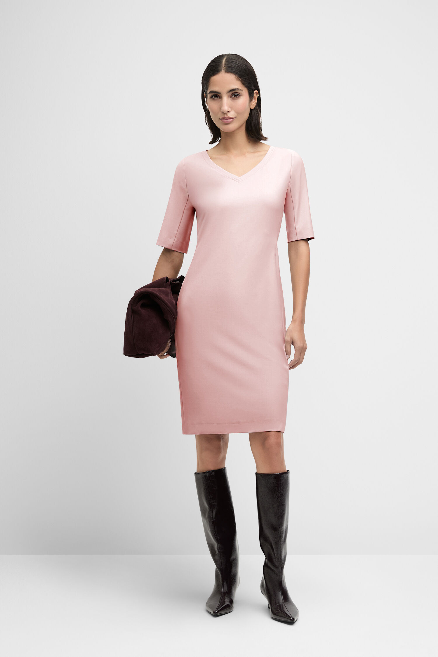 Kleid, Langarm, Erwachsener, Person, Frau