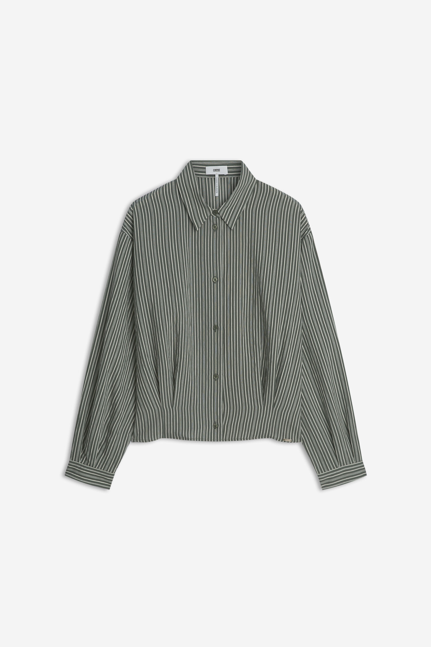 streifenhemd, langarm, Knopfleiste, Kragen, slim fit