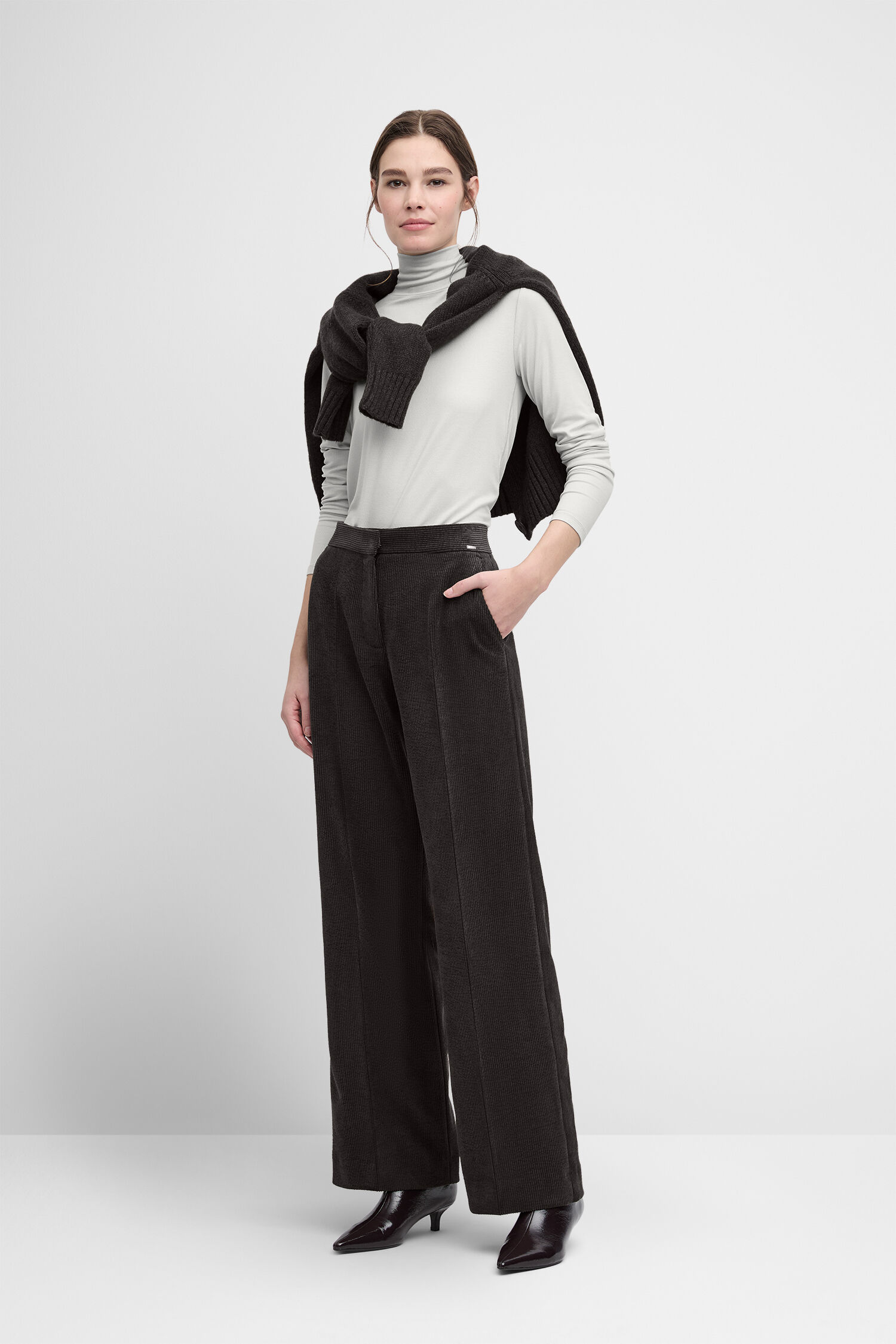 Langarm, Bluse, Hosen, Formelle Kleidung, Anzug