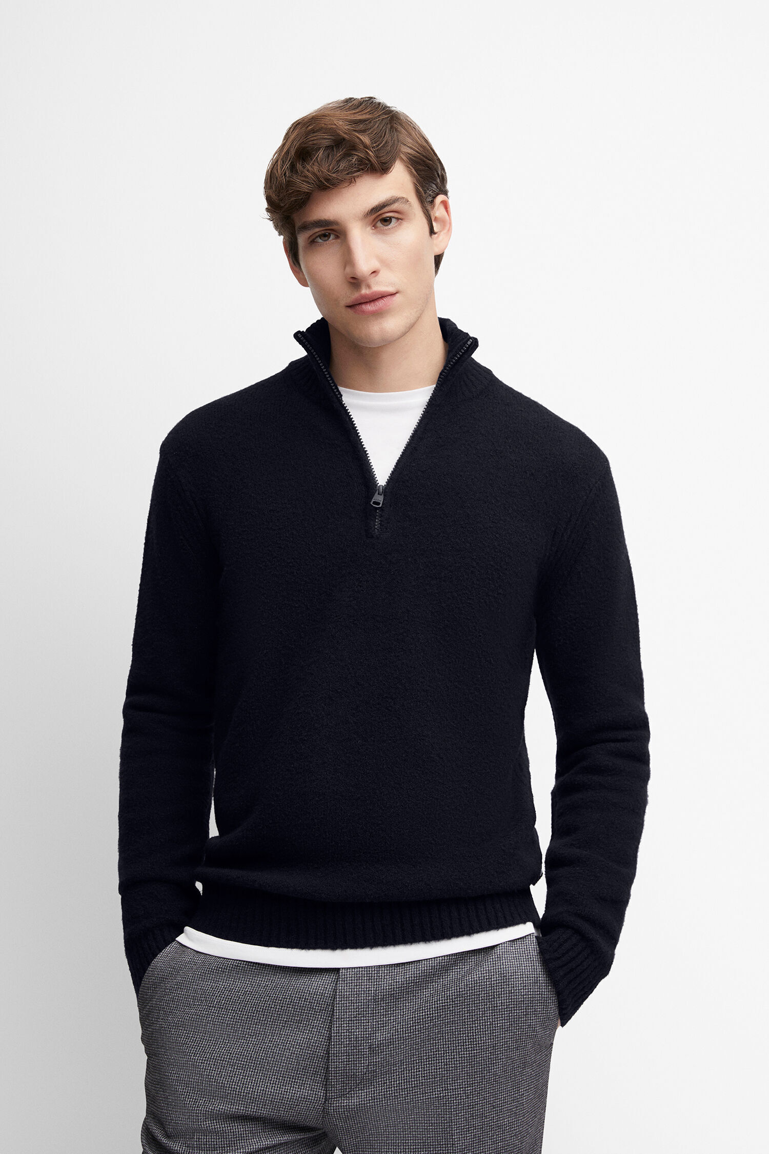 CINQUE Pullover CILUCA dunkelblau CI-6008-5504-69-243-S 201 - dunkelblau