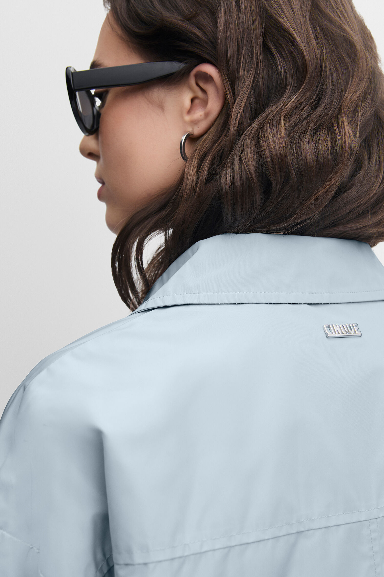 Mantel, Jacke, Sonnenbrille, Person, Frau