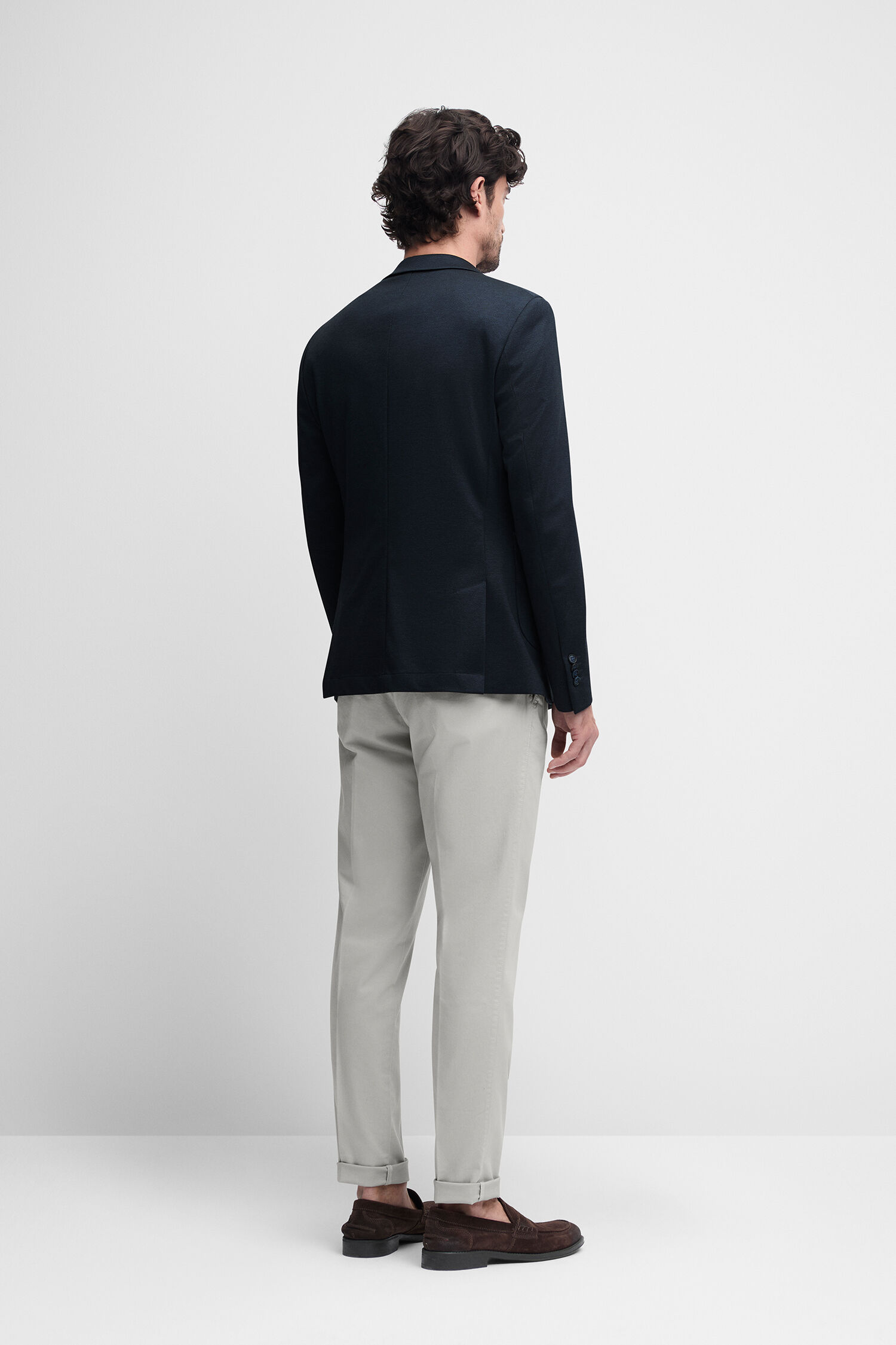 Langarm, Hosen, Mantel, Person, Stehend