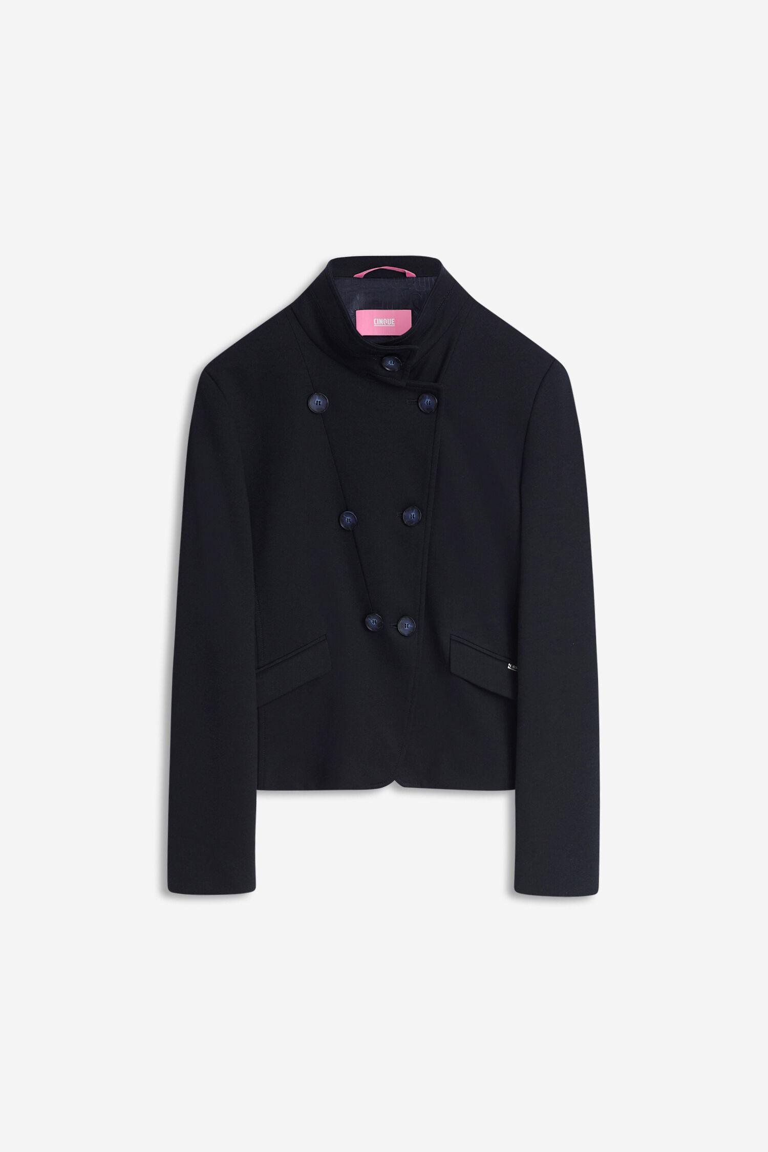 Mantel, Jacke, Blazer, Langarm, Pullover - dunkelblau