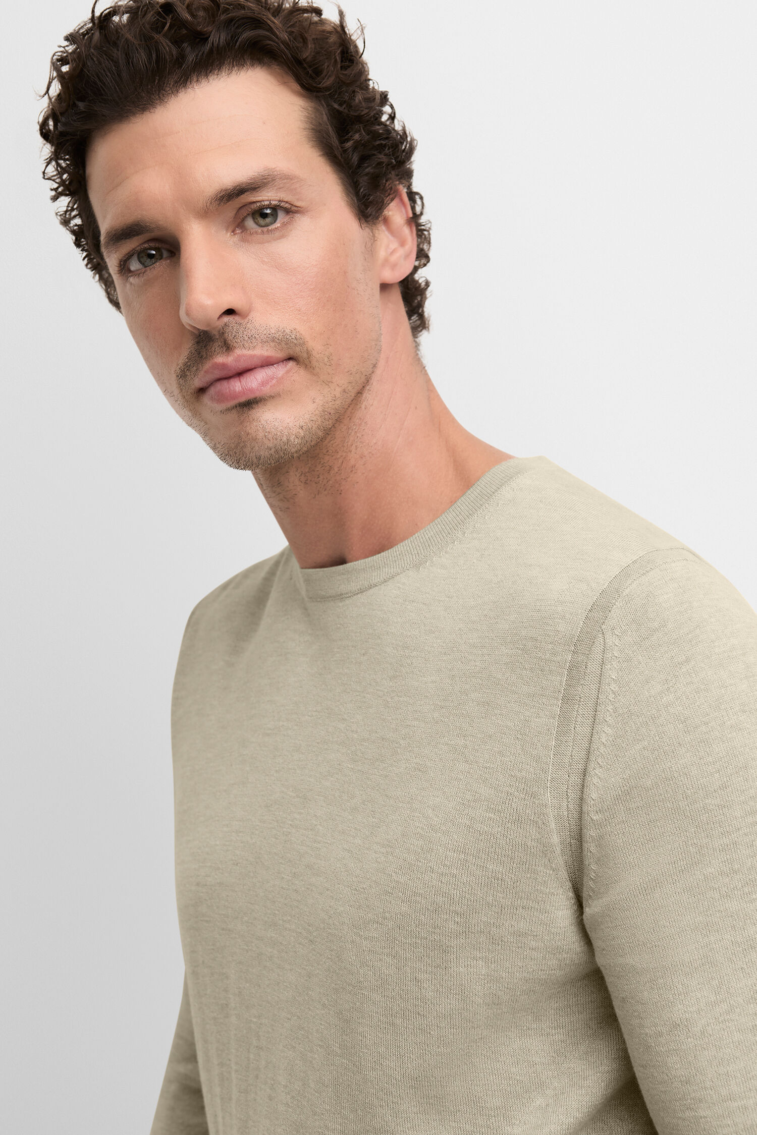 Langarm, Ärmel, T-Shirt, Mann, Person