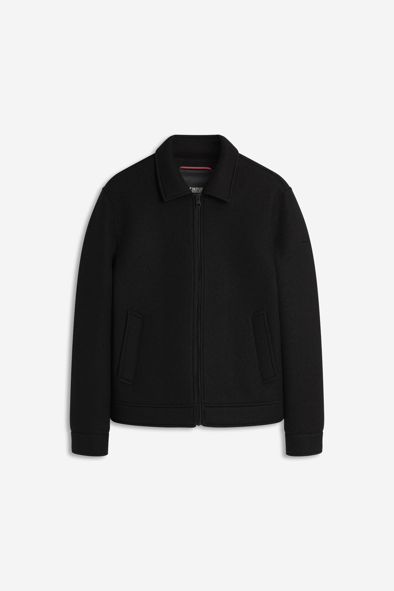 blacker Jacke, Reißverschluss, Kragen, Taschen, Oberbekleidung