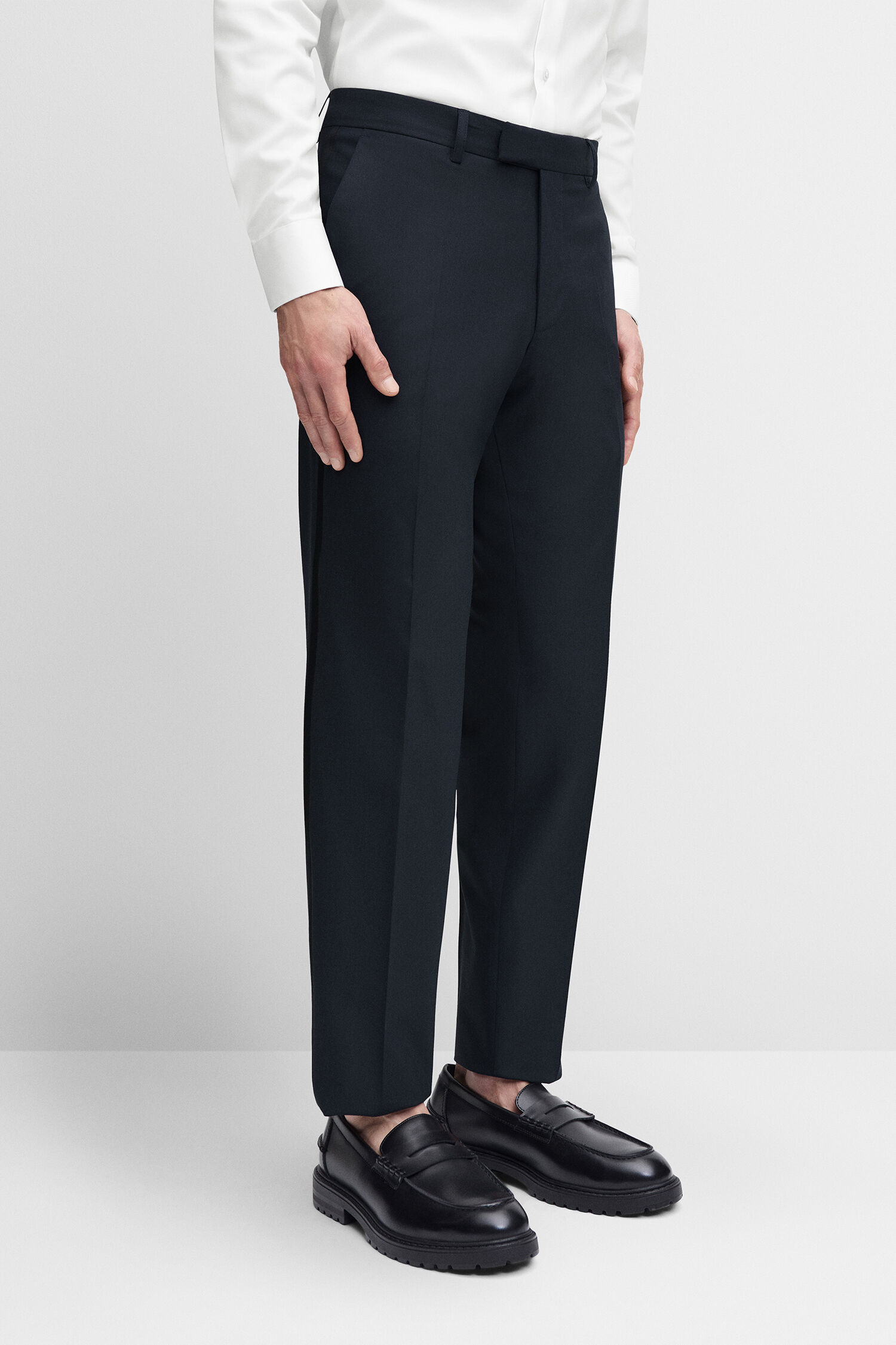 Anzug, Navy, Herren, Sakko, Pants