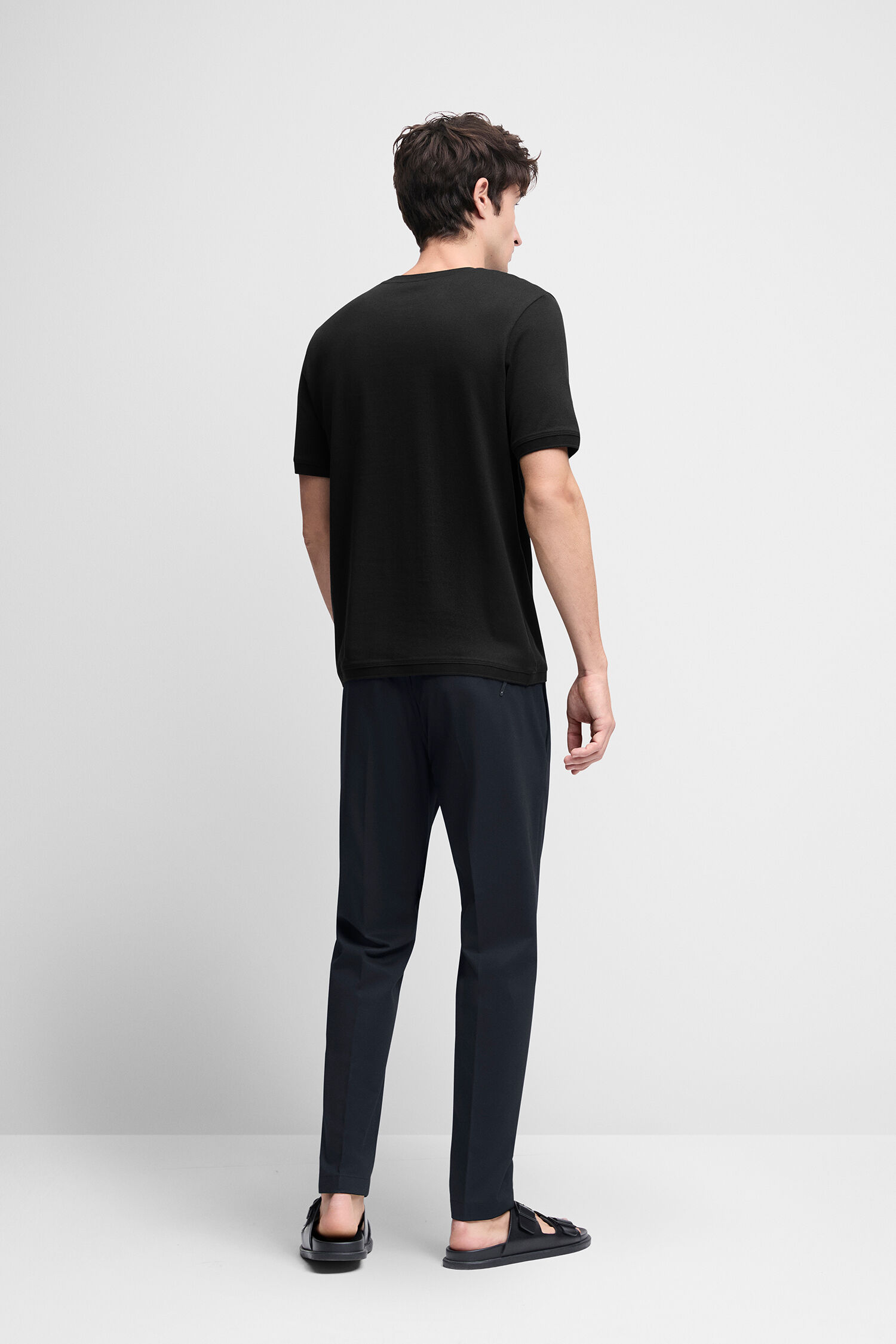 Hosen, Person, Stehend, T-shirt, Mann