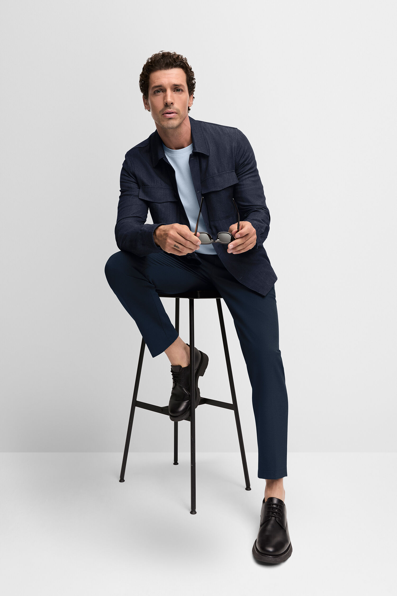 Mantel, Jacke, Blazer, Hemd, Langarm