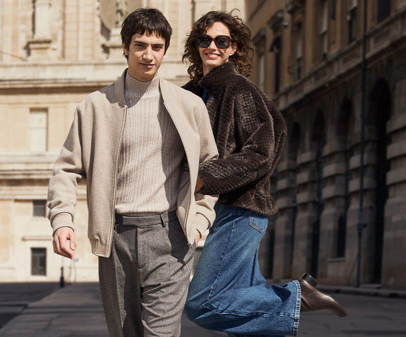 Hosen, Mantel, Pullover, Sonnenbrille, Person