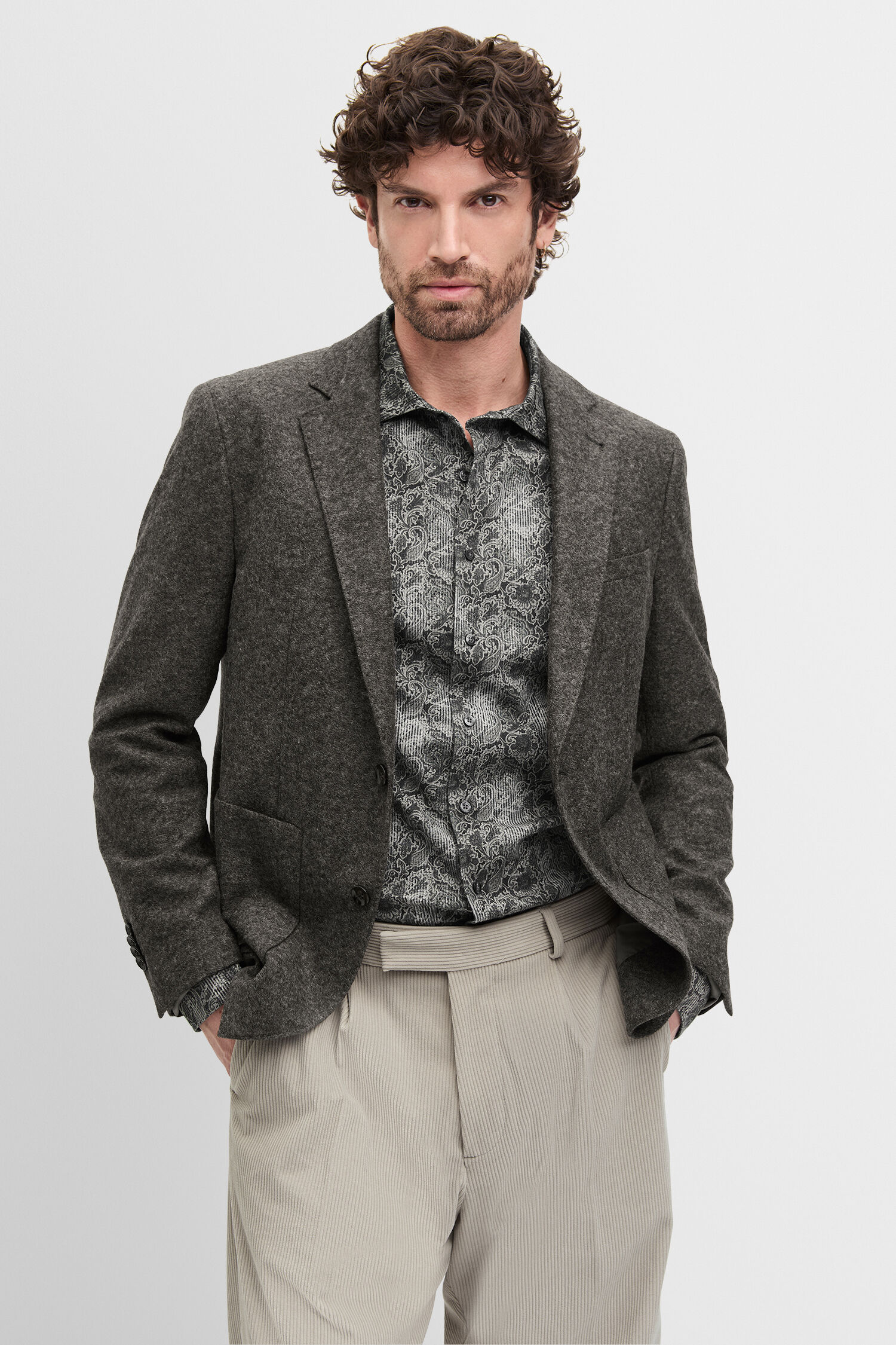 Blazer, Mantel, Jacke, Mann, Person