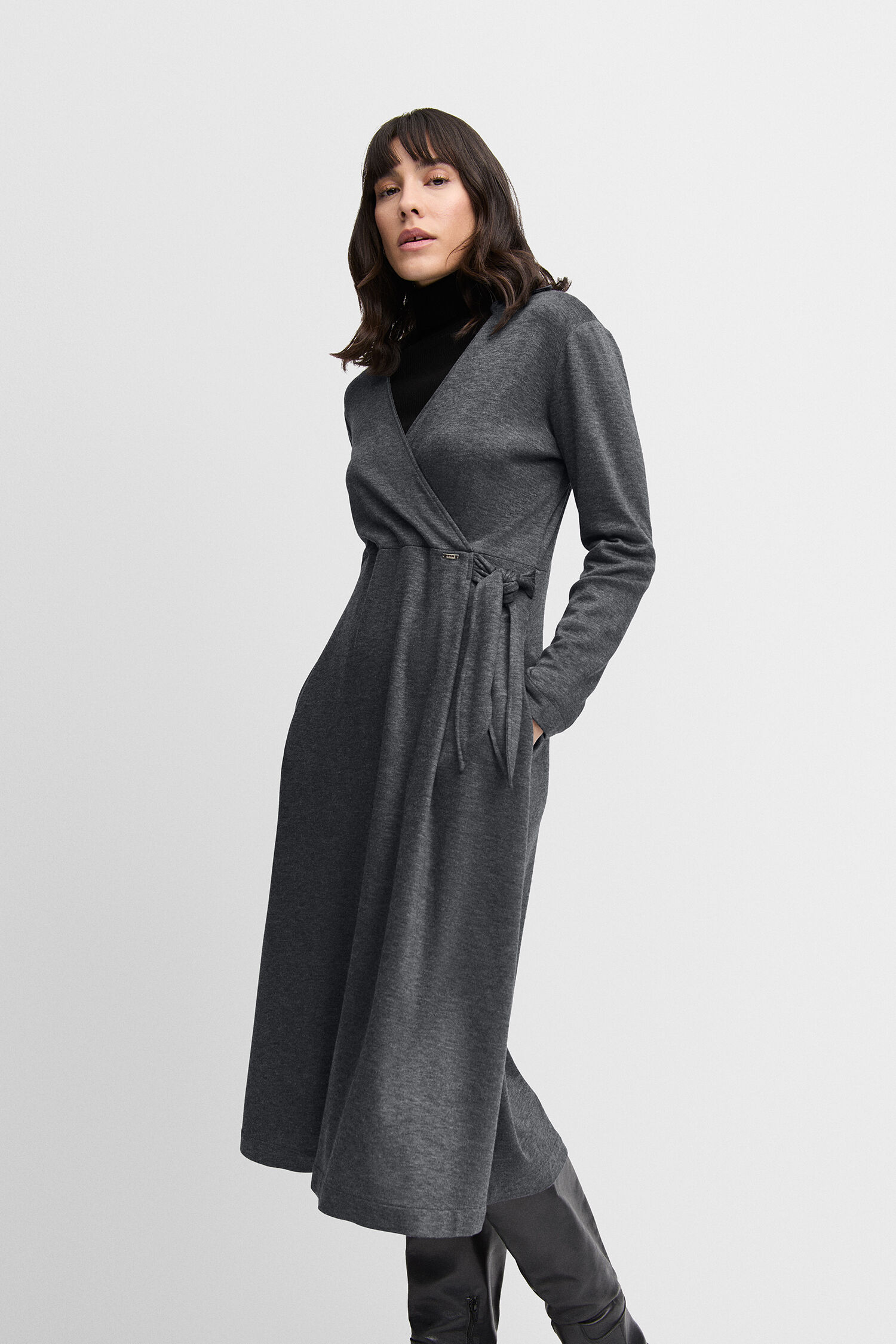 Bekleidung, Mantel, Langarm, Kleid