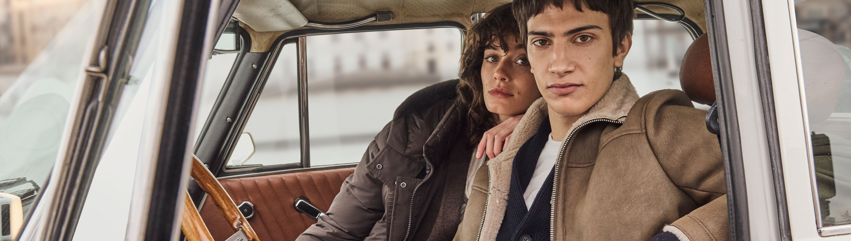 Person, Kopf, Gesicht, Auto, Lächeln