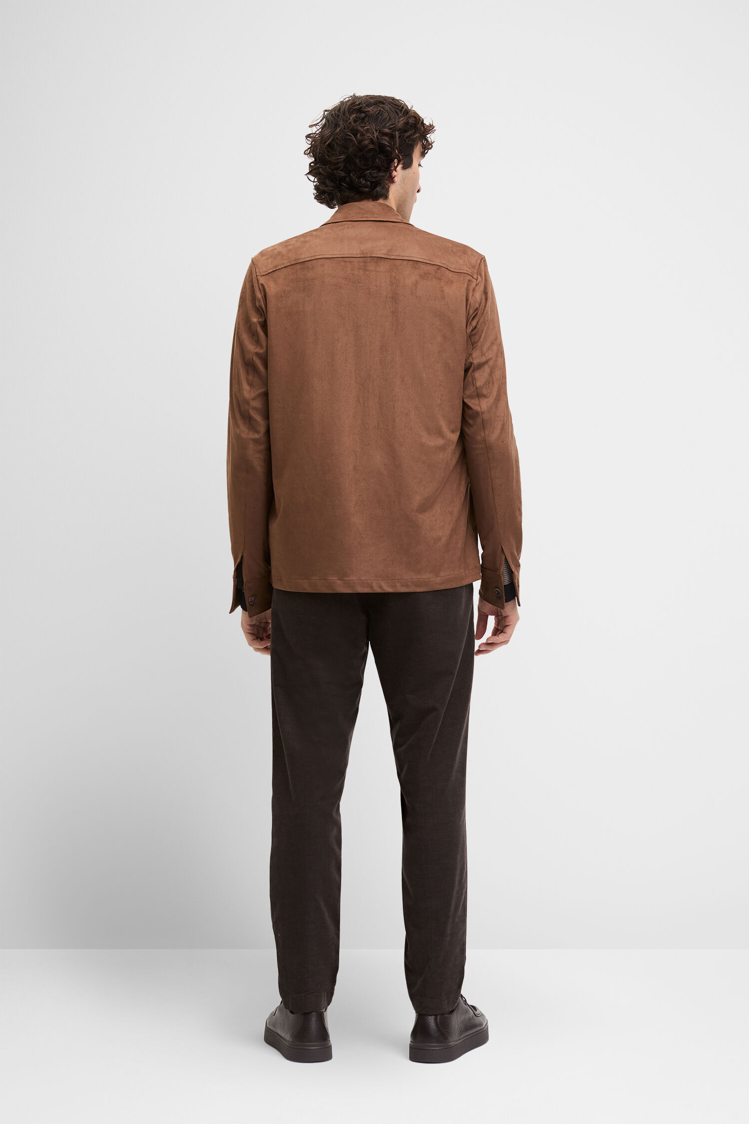 Mantel, Langarm, Jacke, Hosen, Person