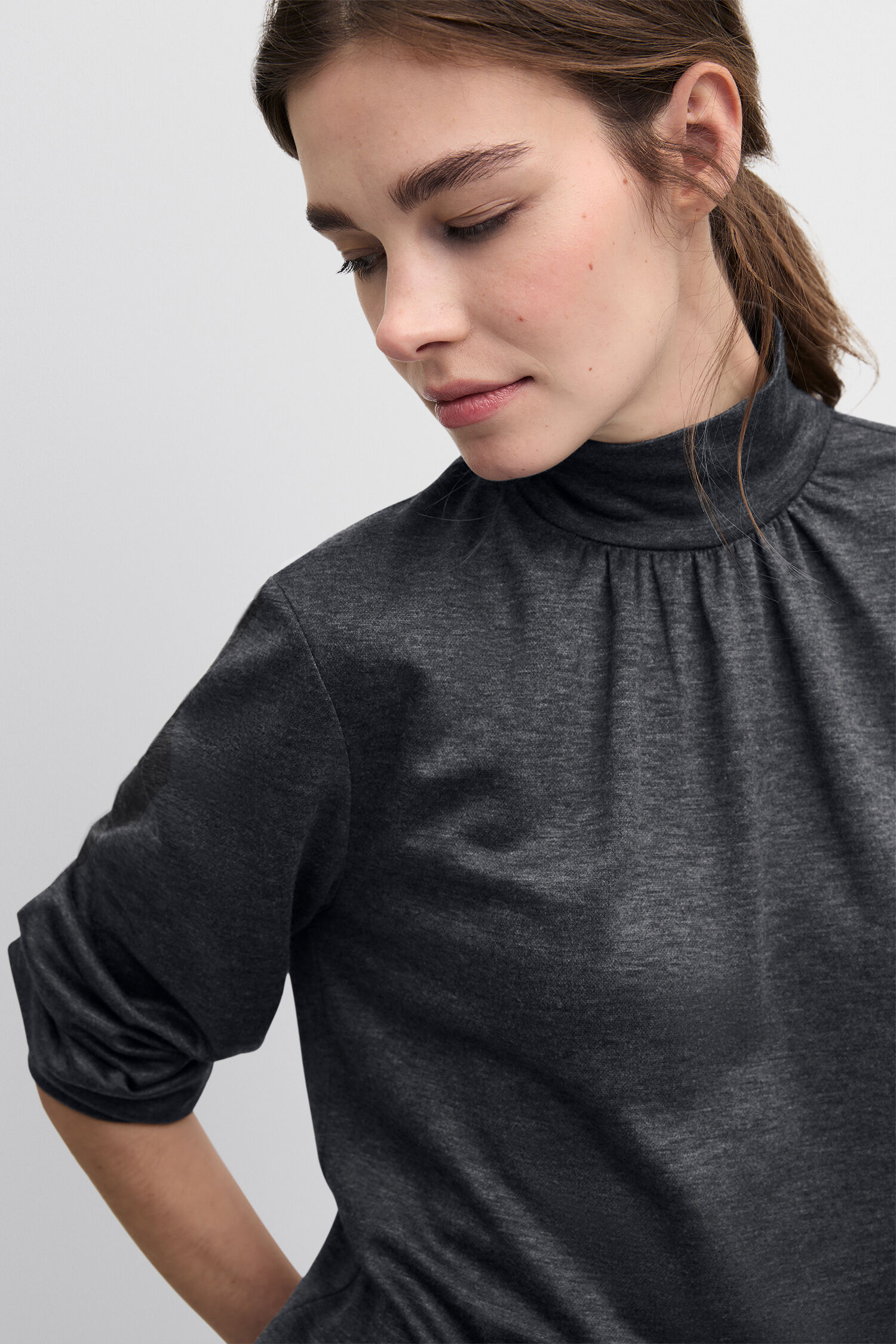 Bluse CITOGA Langarm, Ärmel, Bluse, Person, Portrait