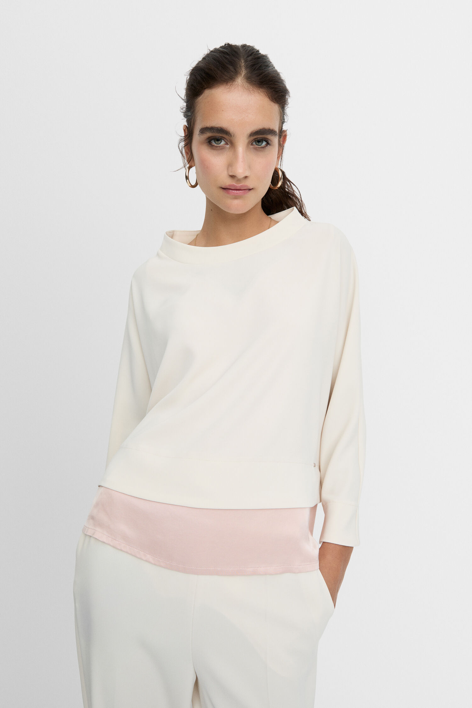 Bluse, Langarm, Erwachsener, Person, Frau