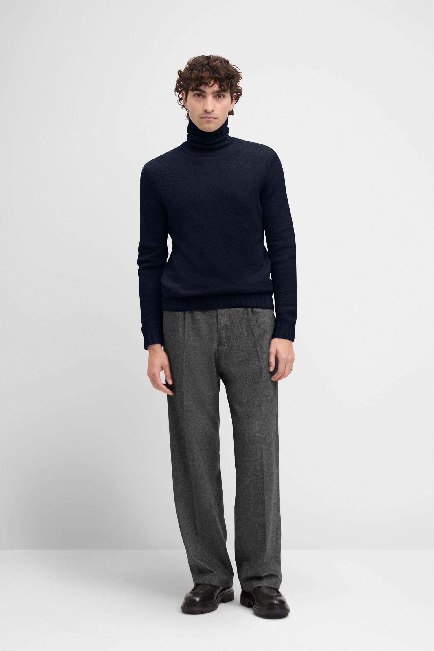 Hosen, Langarm, Pullover, Mann, Person